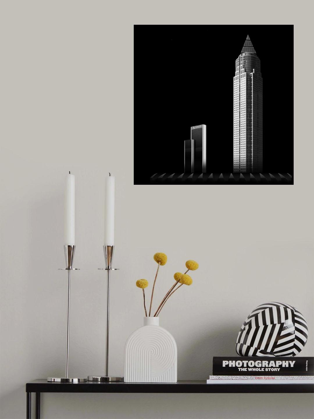 Mystic Skyscraper | 7320 Poster och Canvastavla
