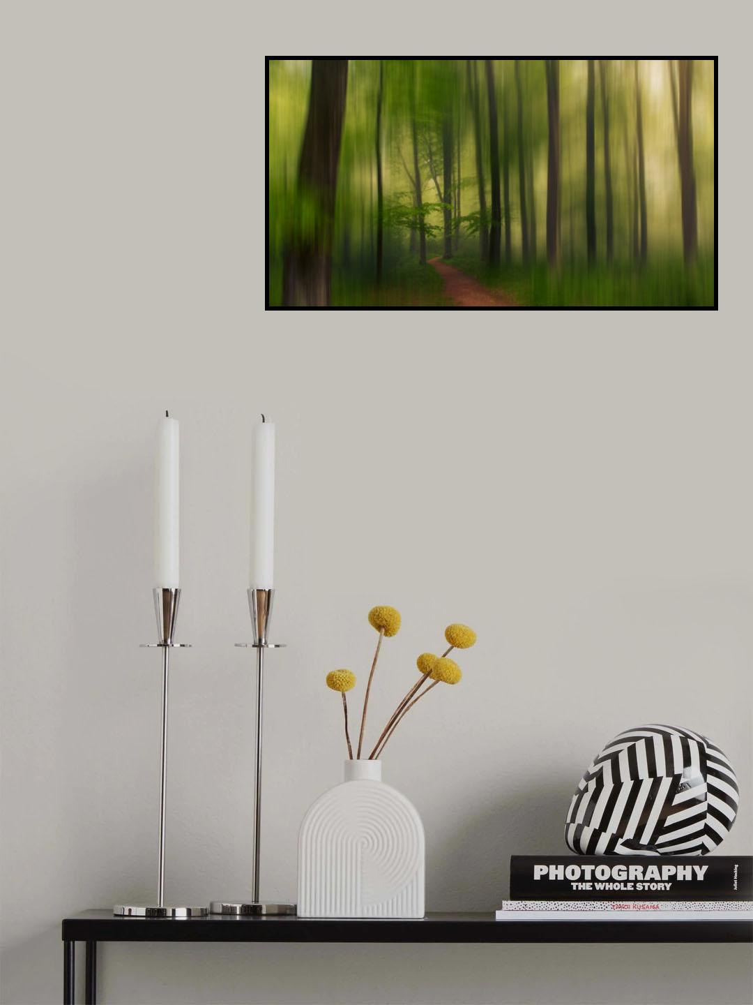 The Green Forest. Poster och Canvastavla