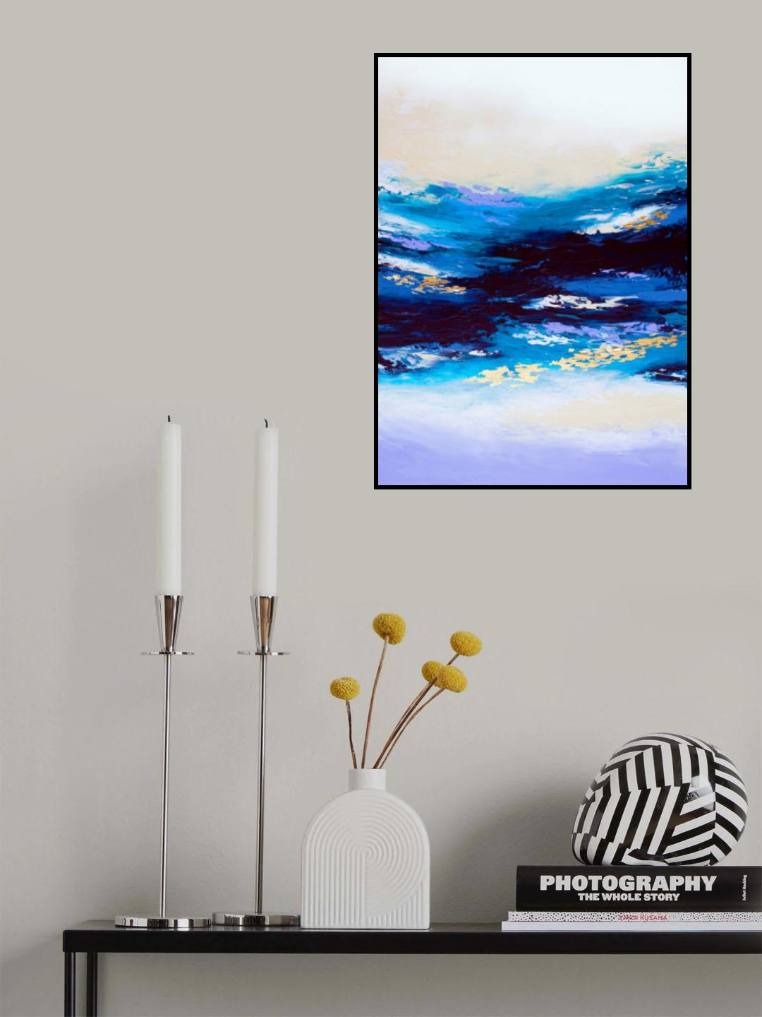 Abstract Sunset 2 Poster och Canvastavla