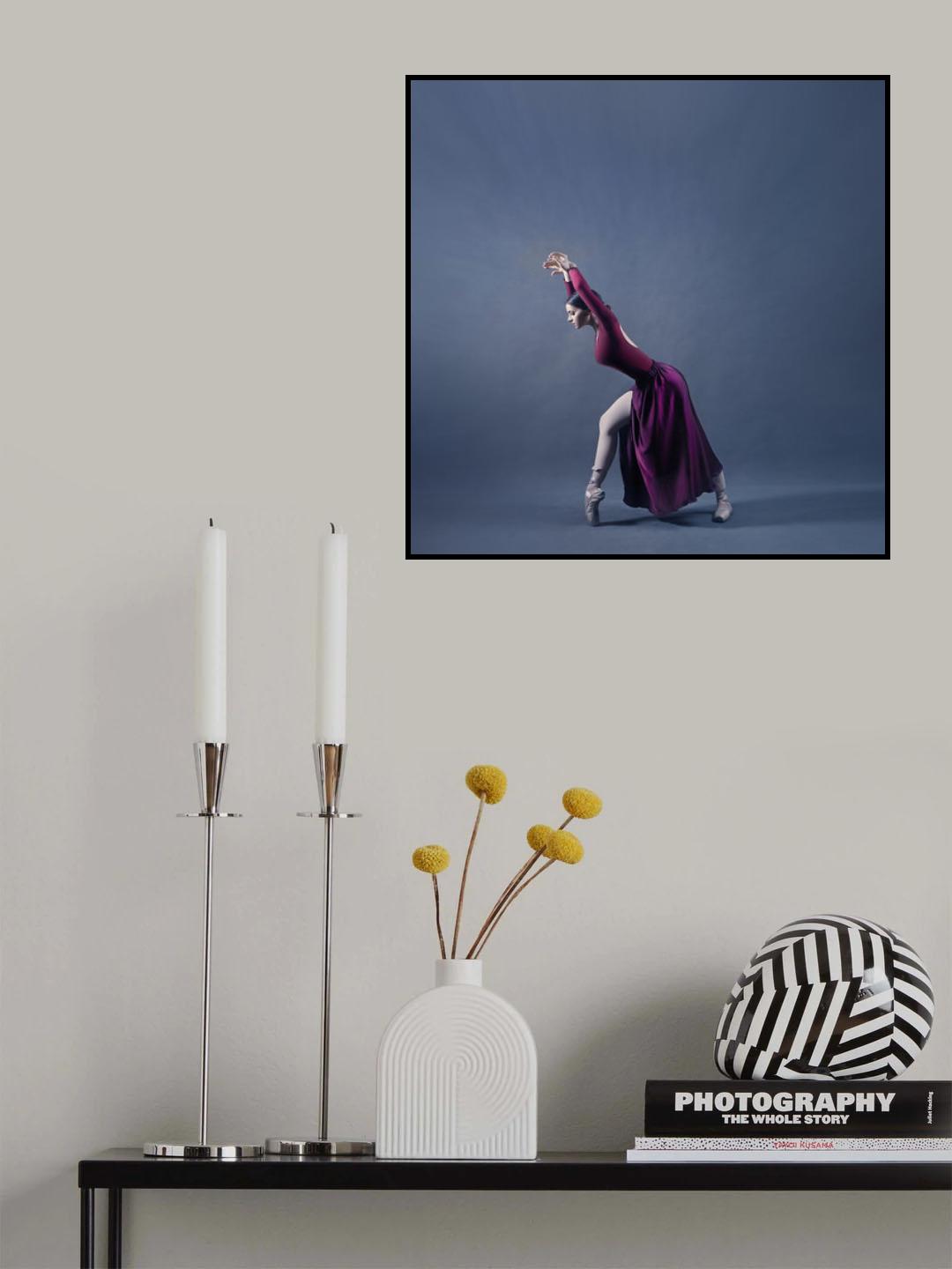The girl & dance Poster och Canvastavla