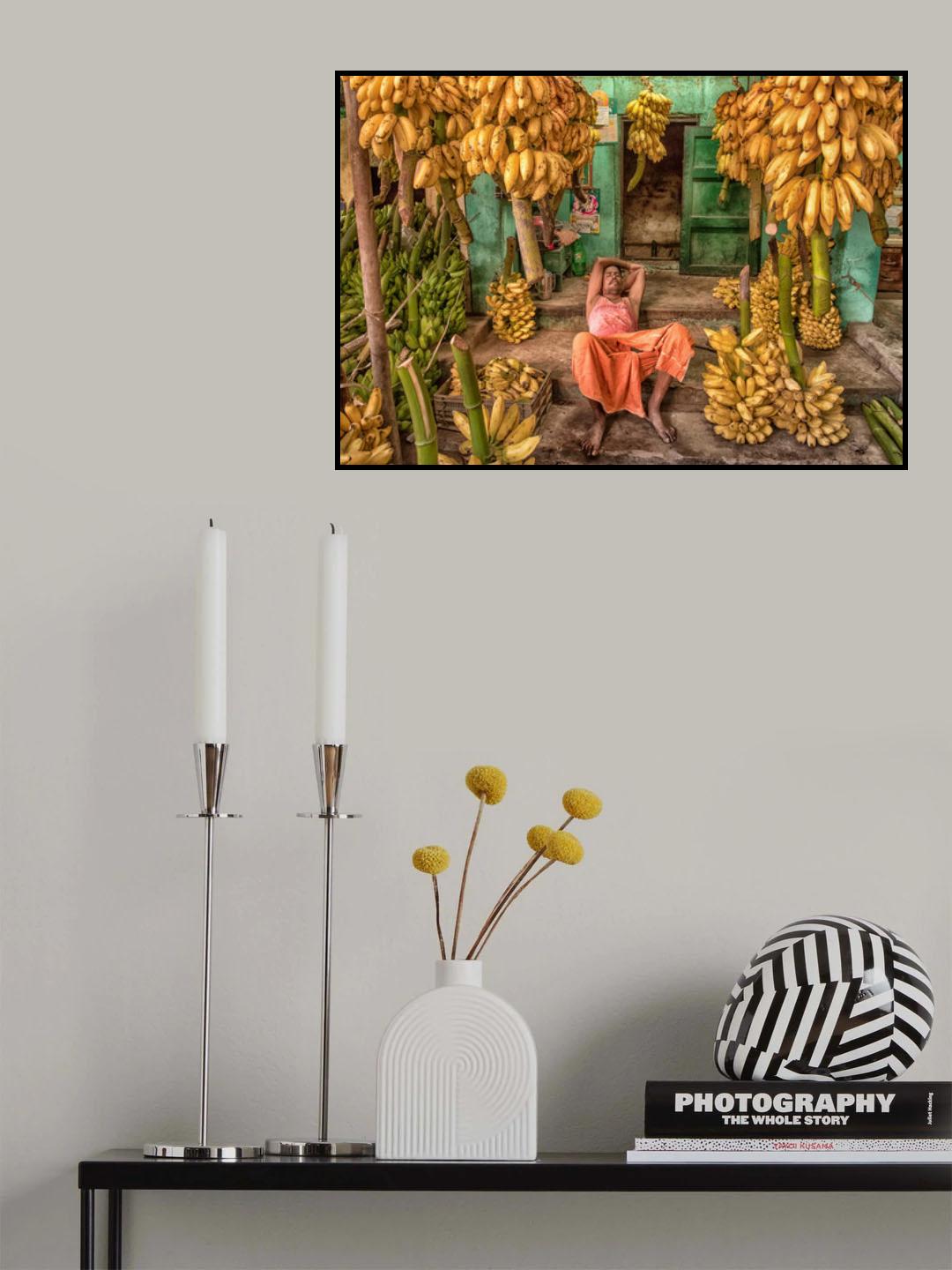 im Bananenparadies // In the banana paradise Poster och Canvastavla