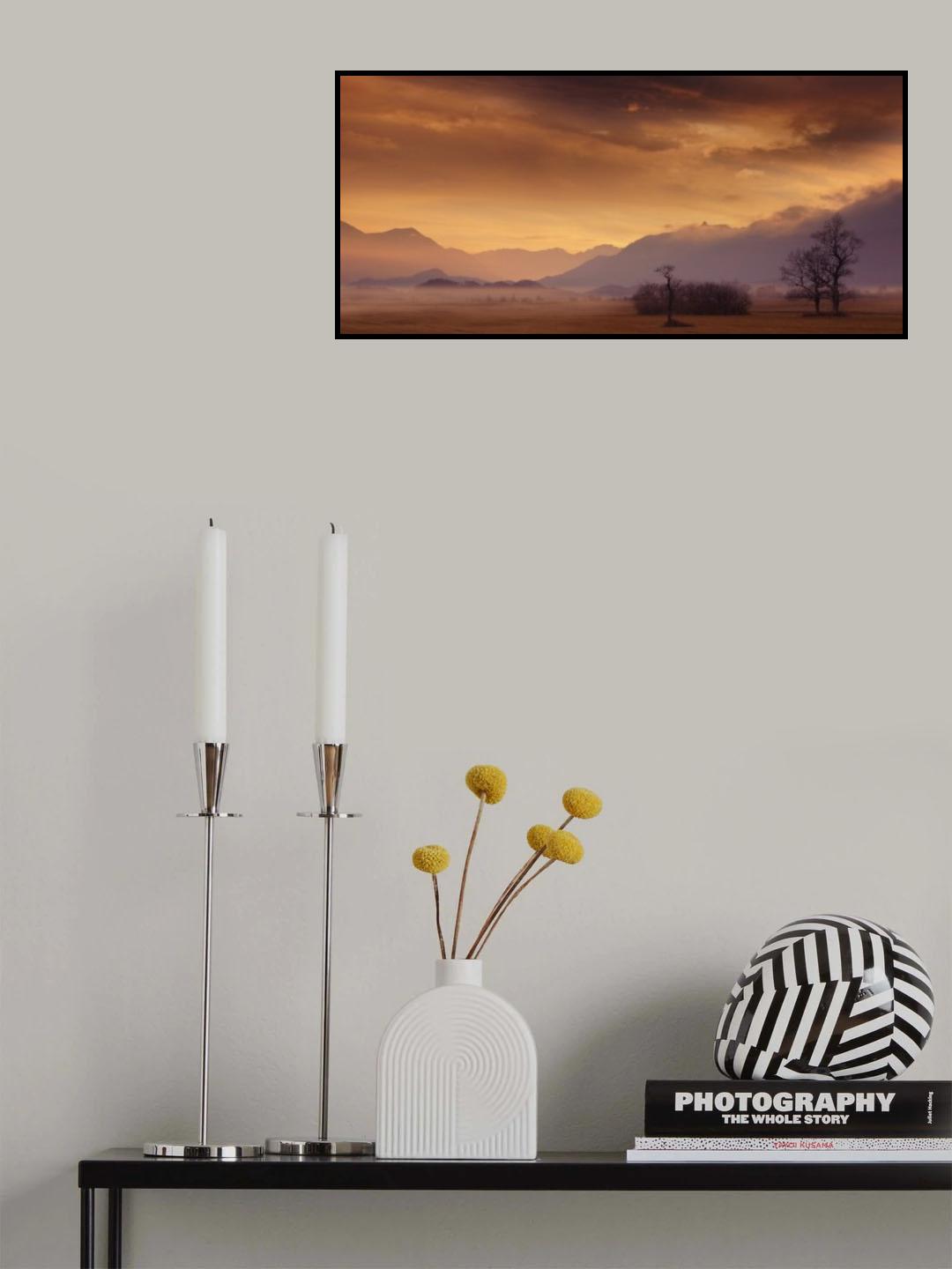 late october late afternoon Poster och Canvastavla
