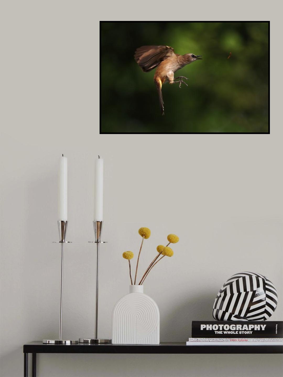 how to eat raw worm Poster och Canvastavla