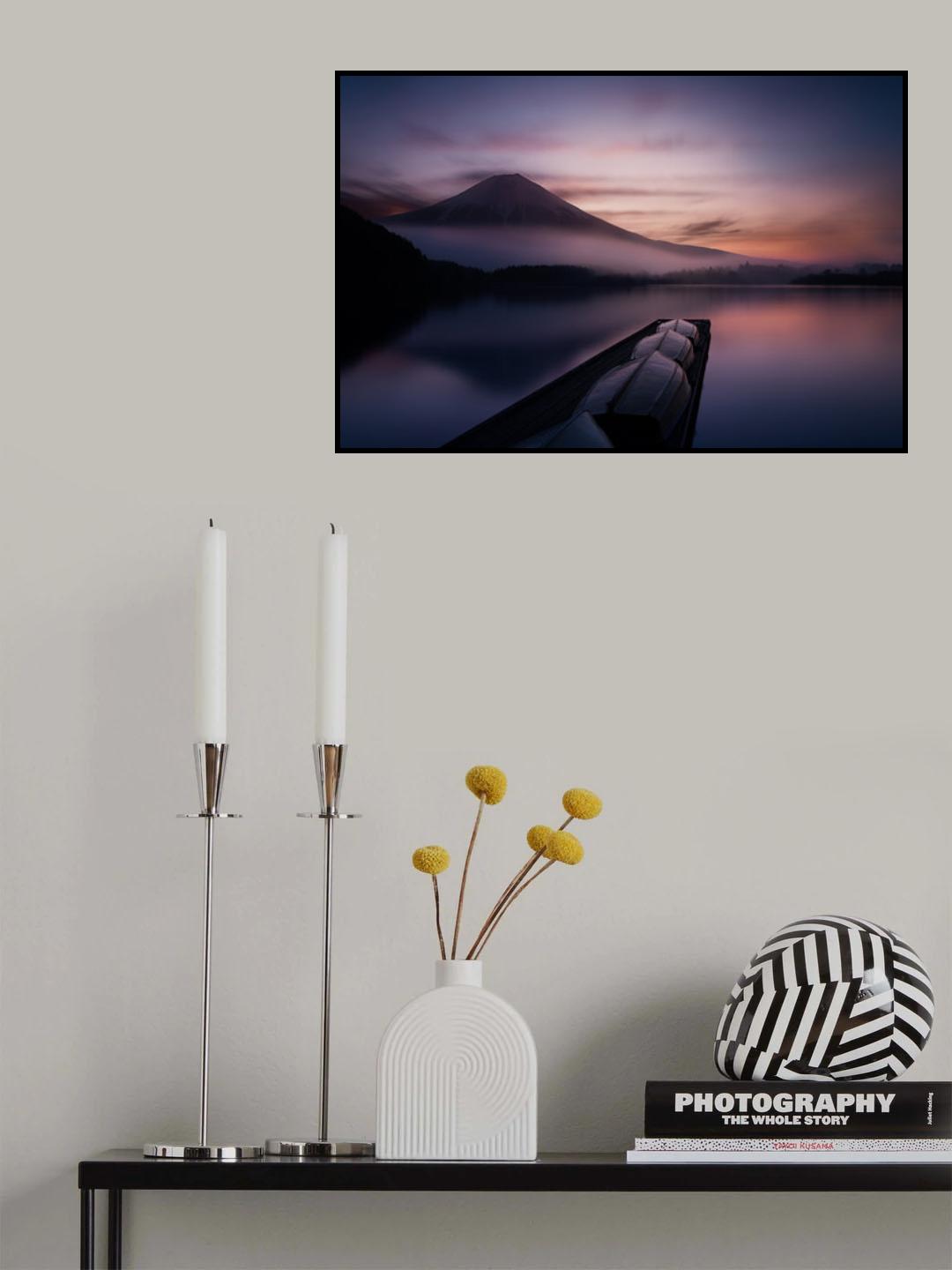 Mystic Fuji Poster och Canvastavla