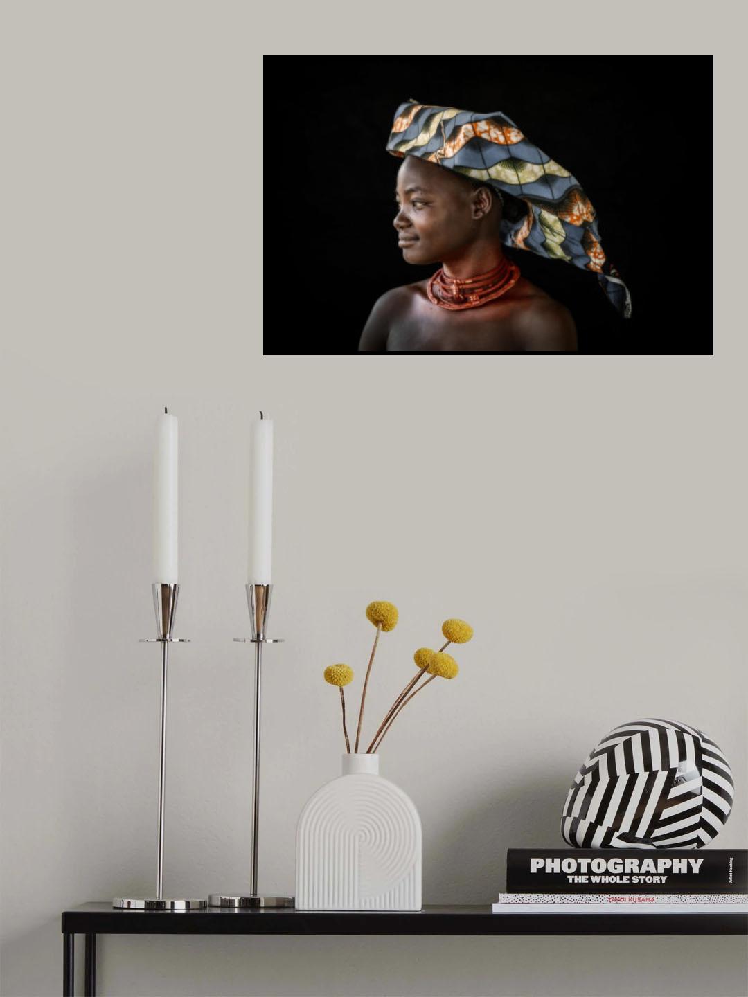 OmuKuvale adornment Poster och Canvastavla