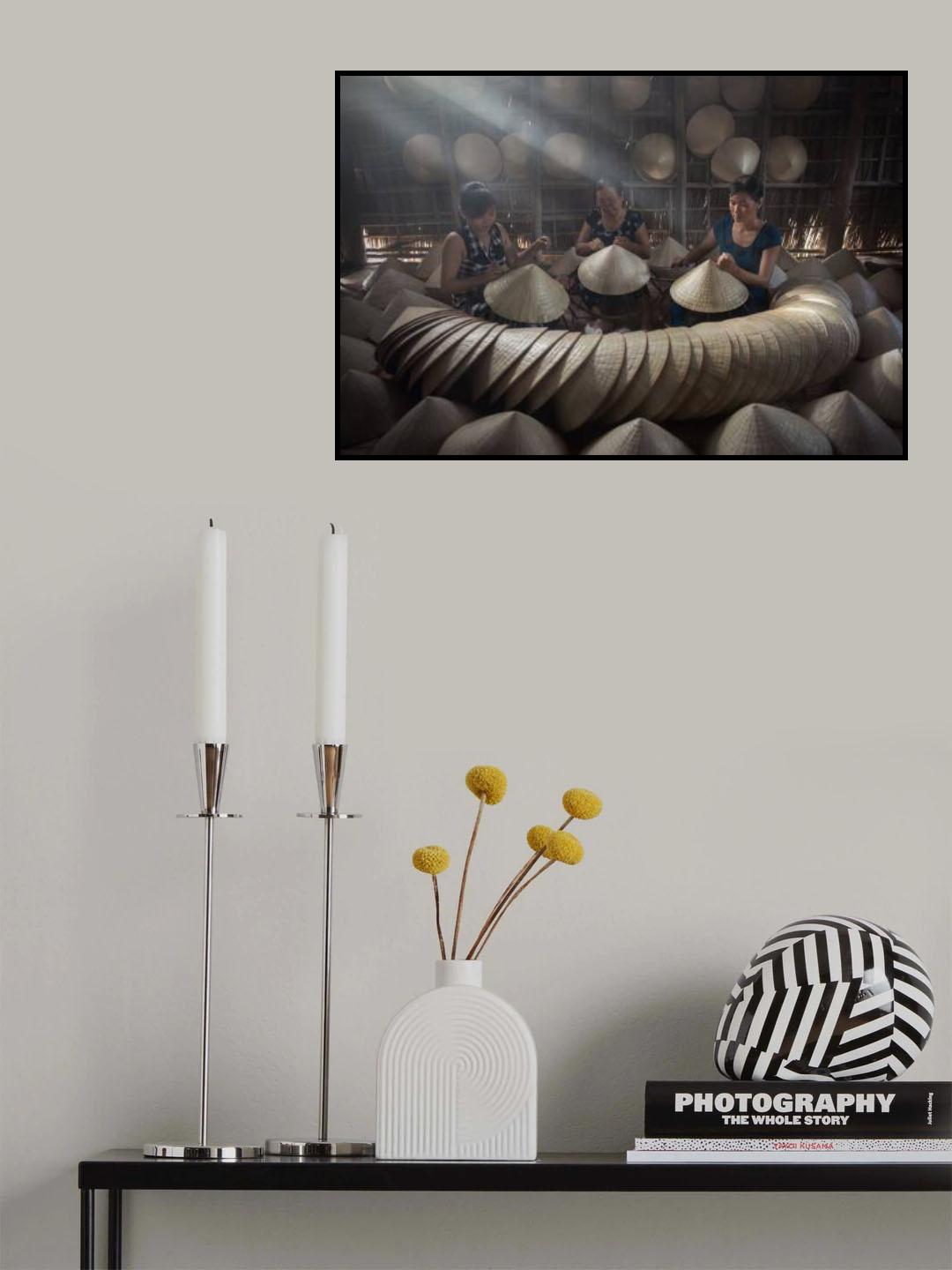 Working Poster och Canvastavla