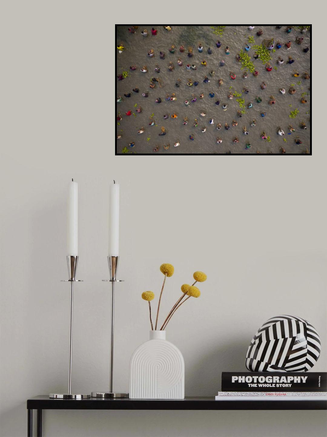 Traditional fishing festival Poster och Canvastavla