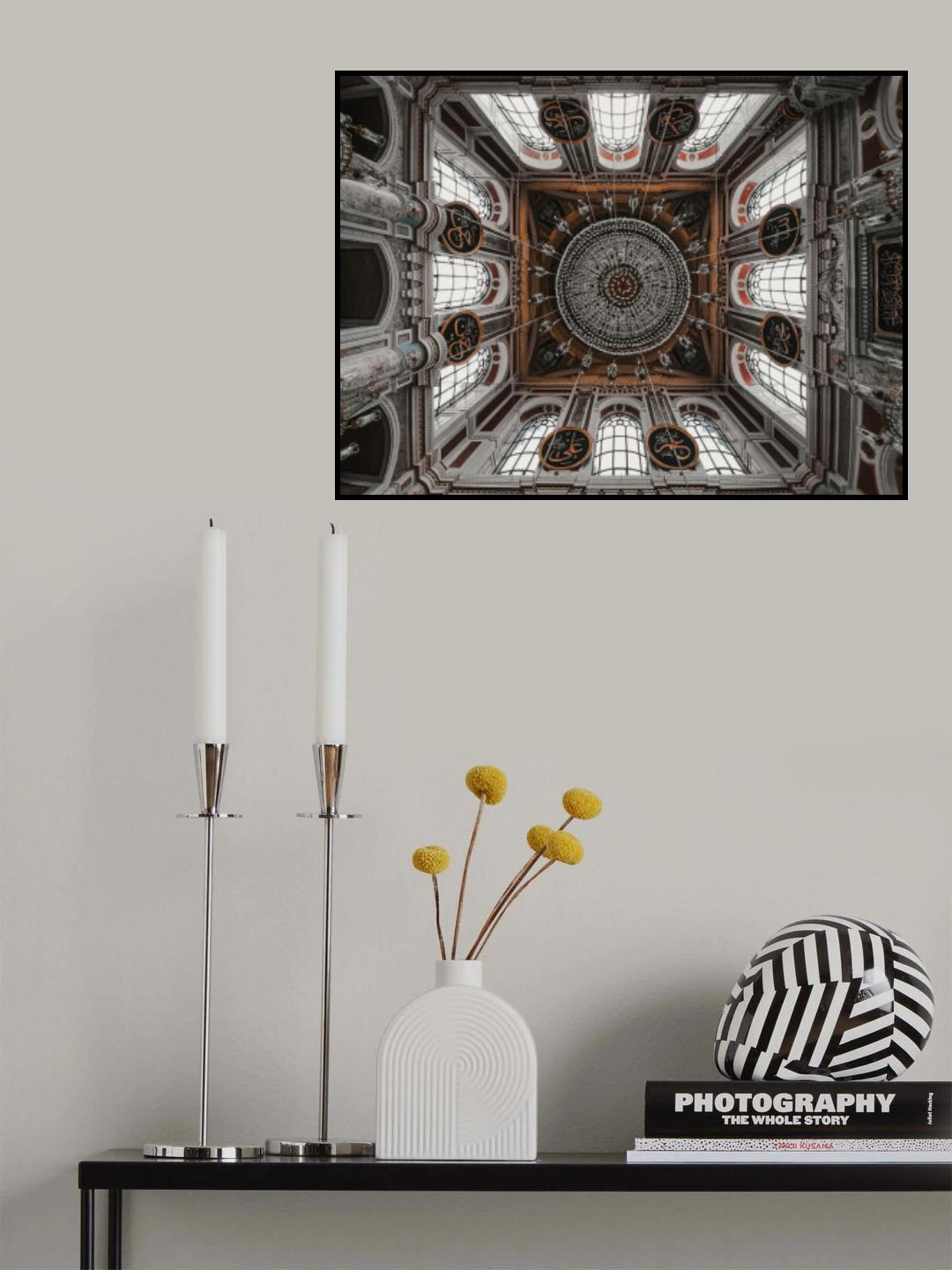 Mecidiye Mosque Poster och Canvastavla