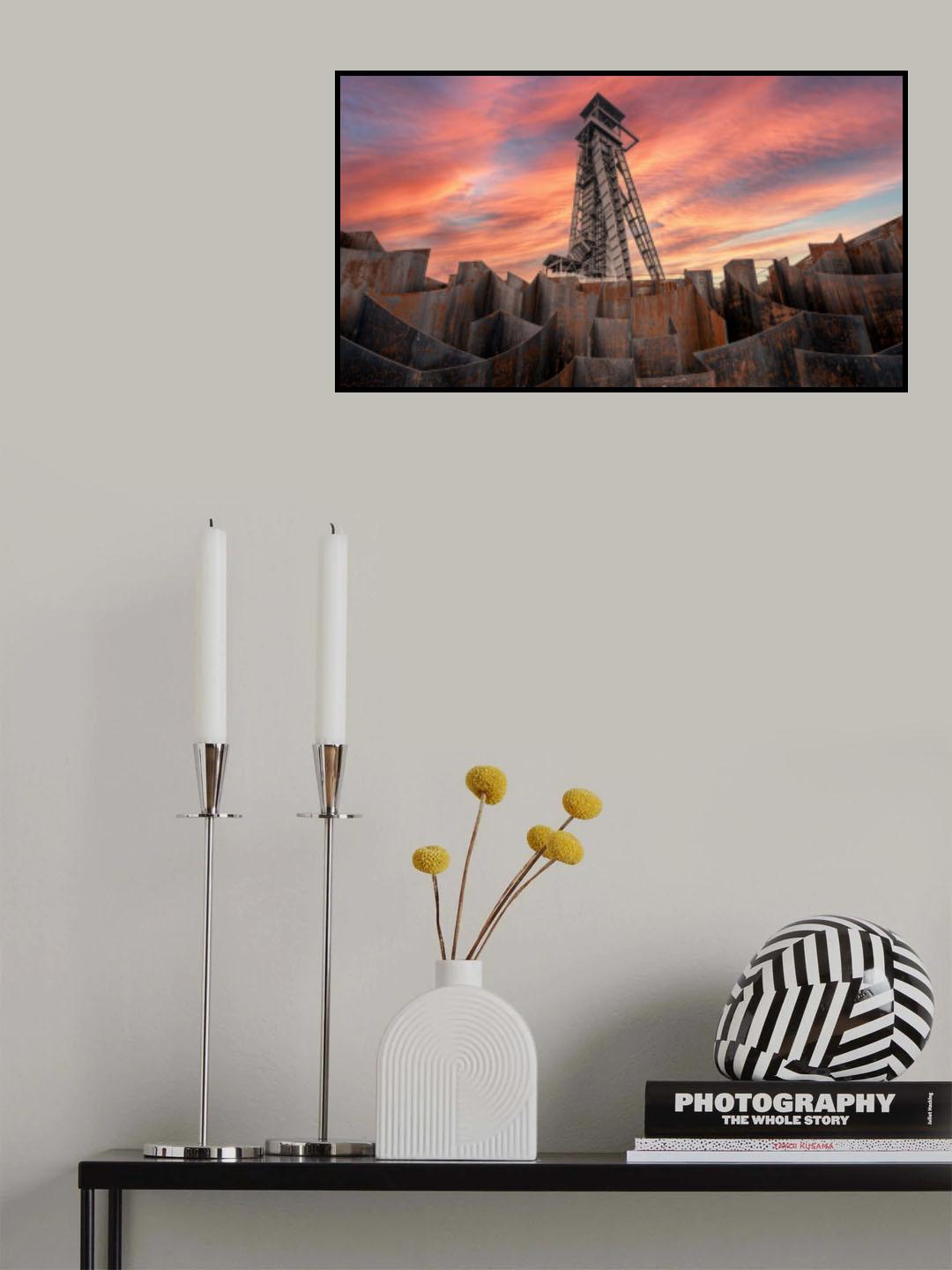 Labyrint Poster och Canvastavla
