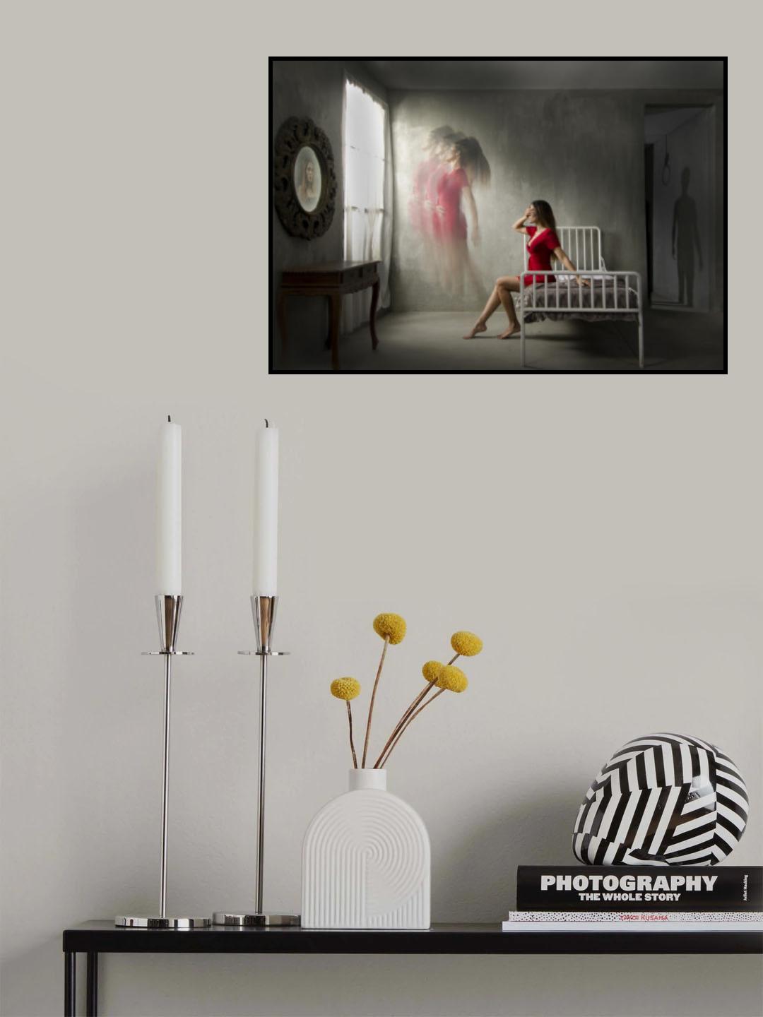 Scary Poster och Canvastavla