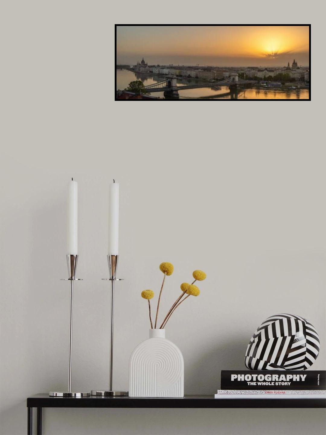 The Beauty on the Danube Poster och Canvastavla