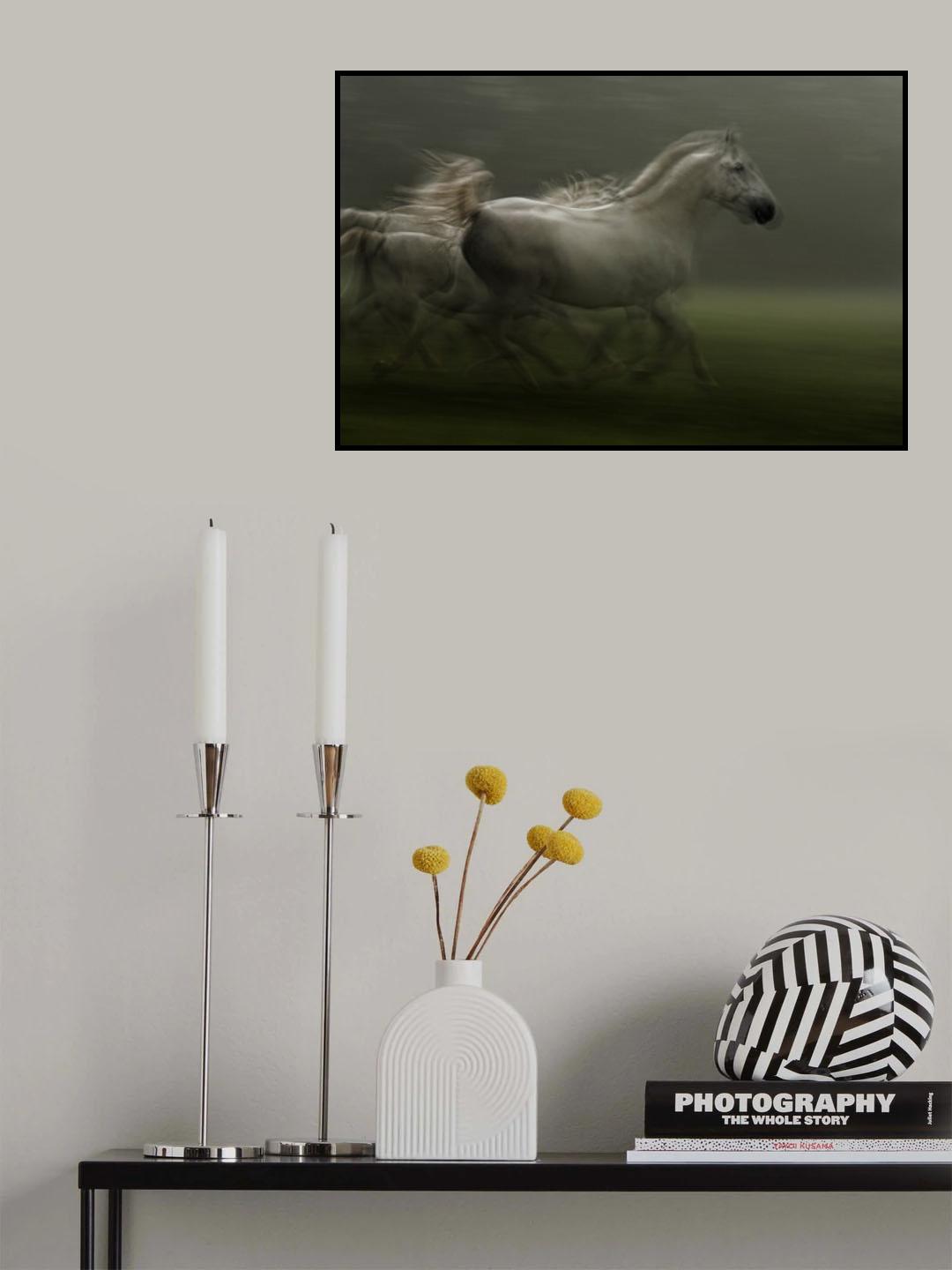on evening Poster och Canvastavla