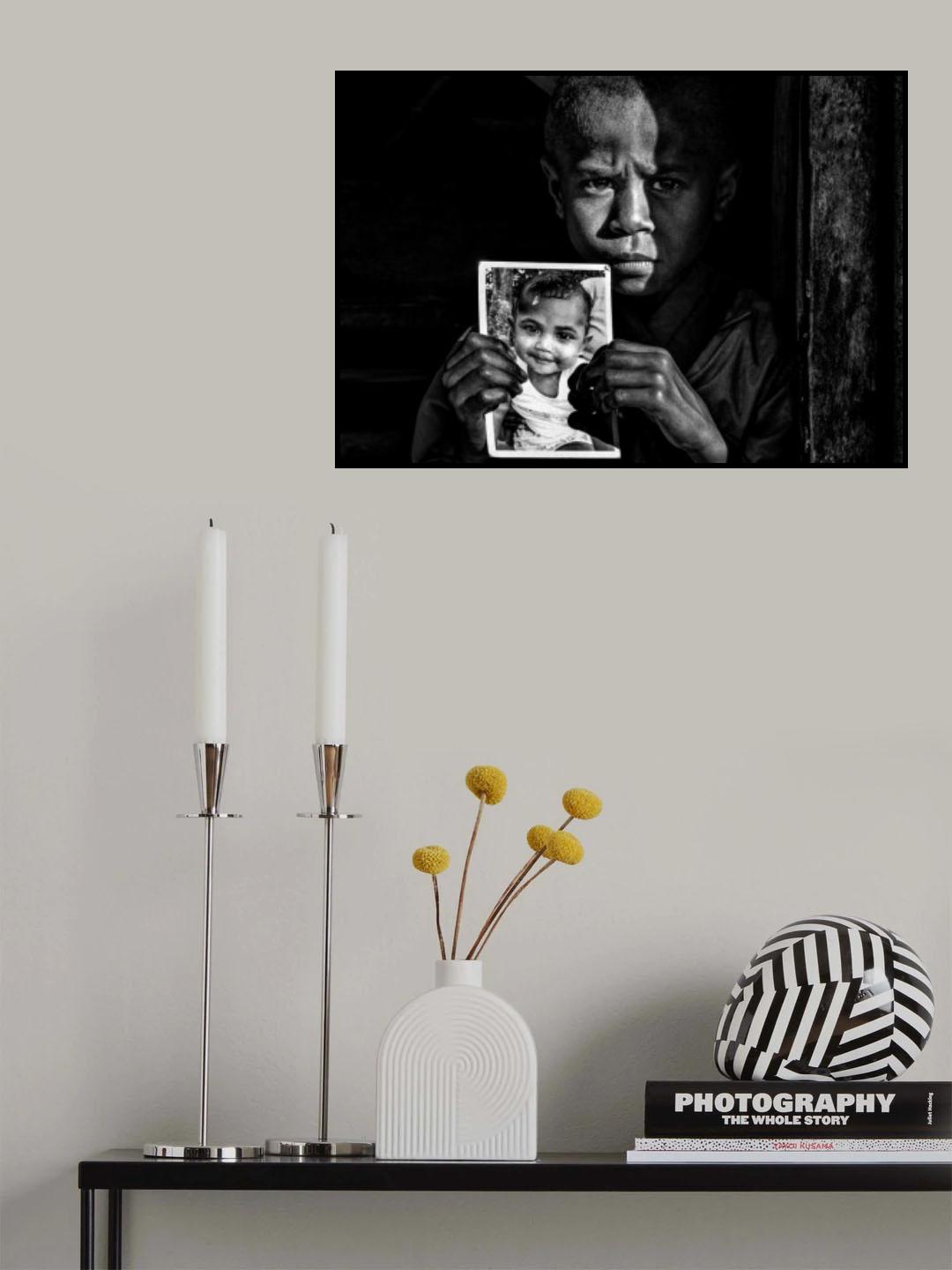 His brother´s picture-Vanuatu Poster och Canvastavla