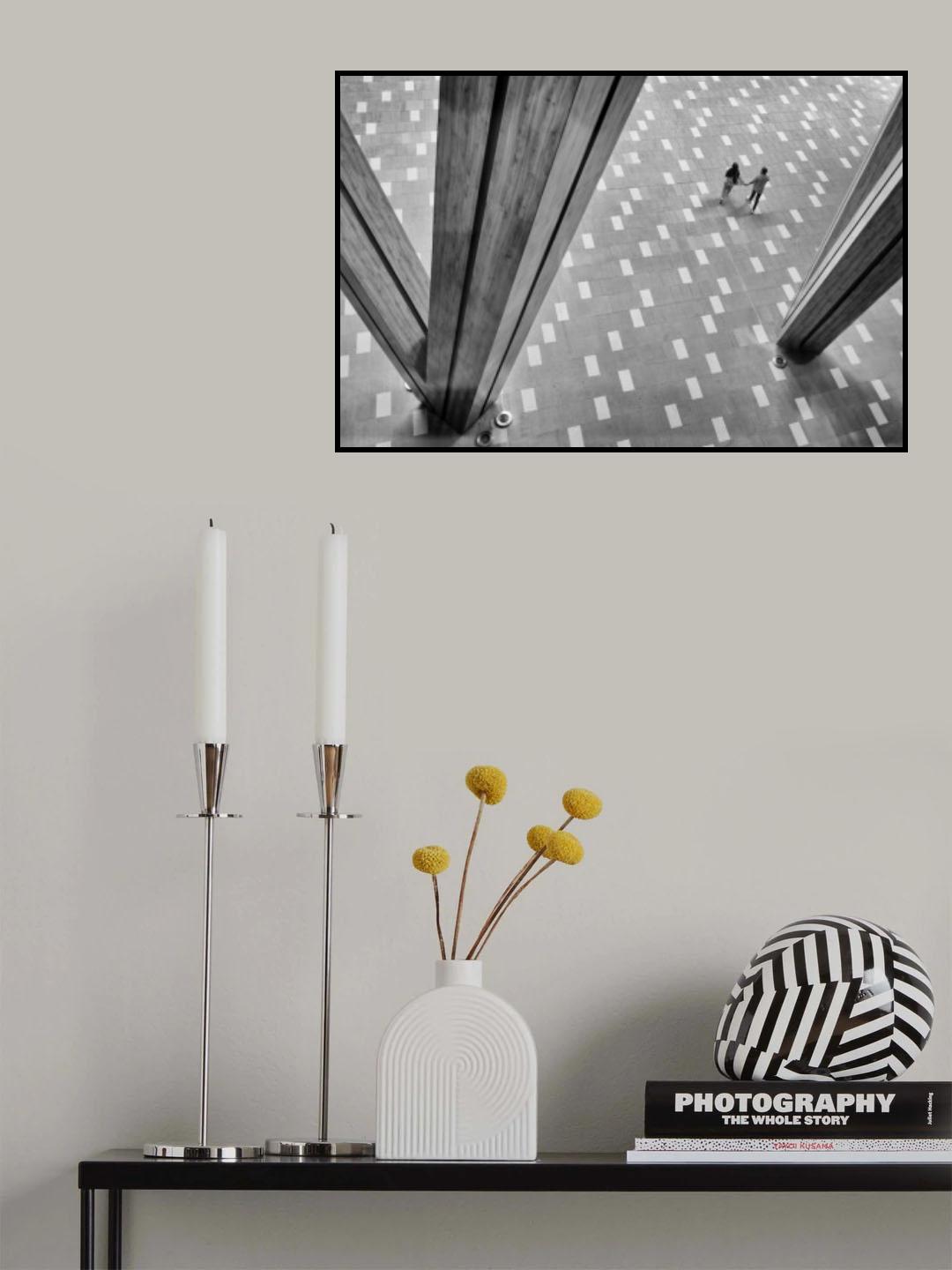 Hand in Hand Poster och Canvastavla
