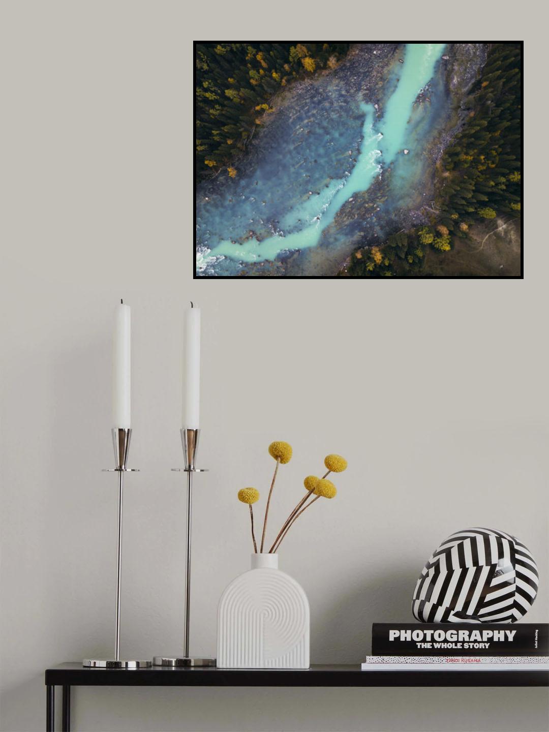 Blue blood Poster och Canvastavla