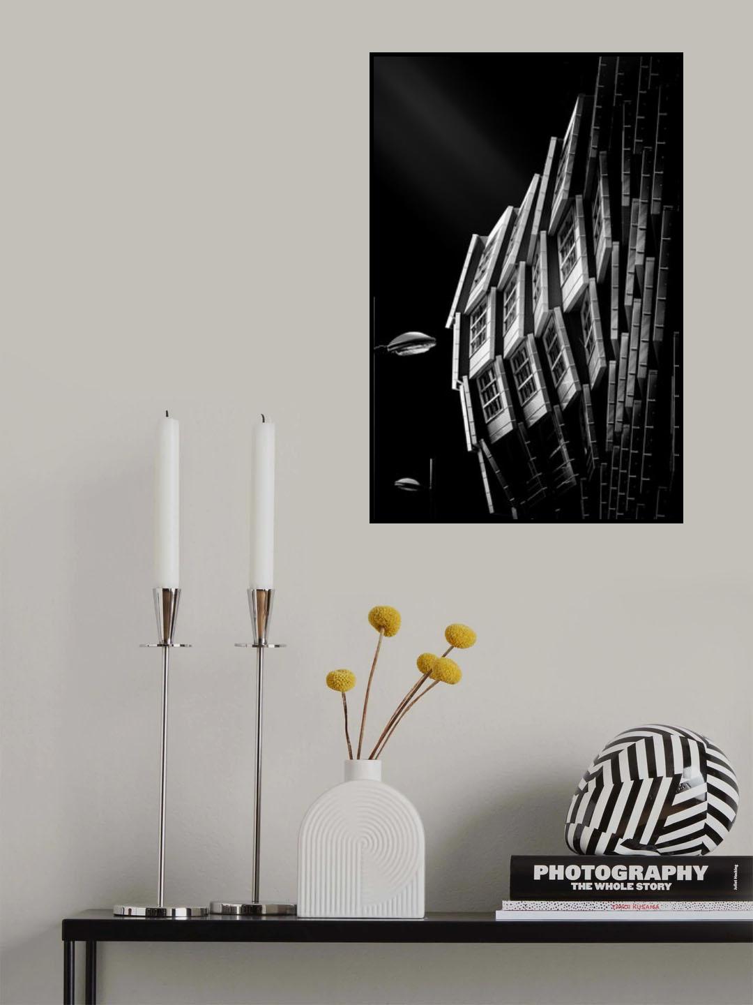 Undulating facade Poster och Canvastavla