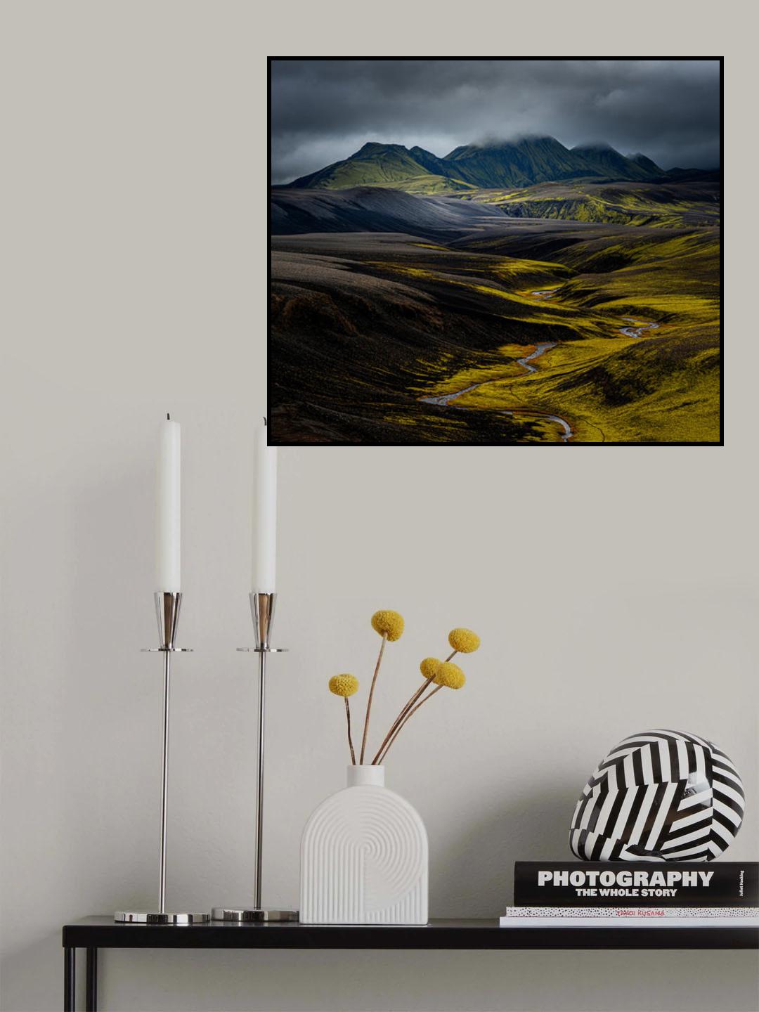 Iceland Highlands Poster och Canvastavla