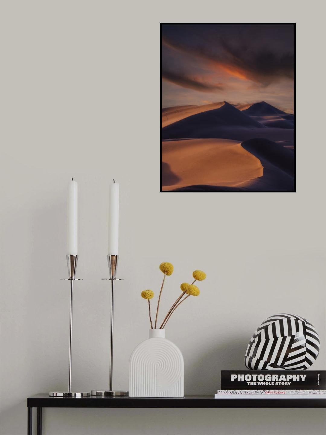 夜幕降临 Poster och Canvastavla