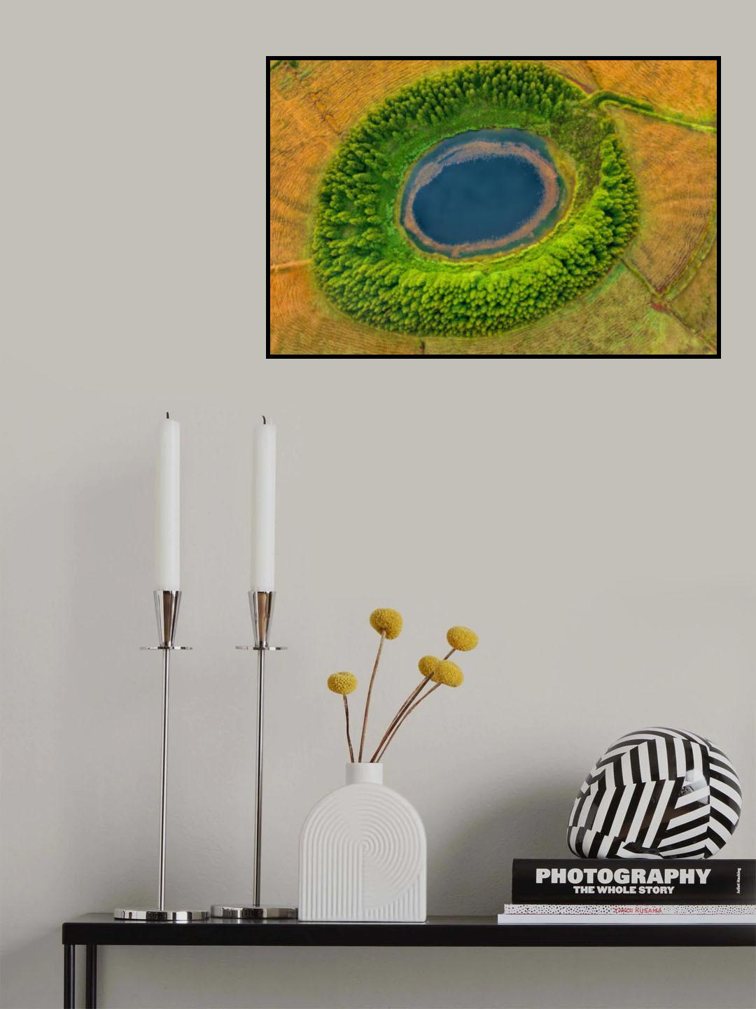 Azores Eye Poster och Canvastavla