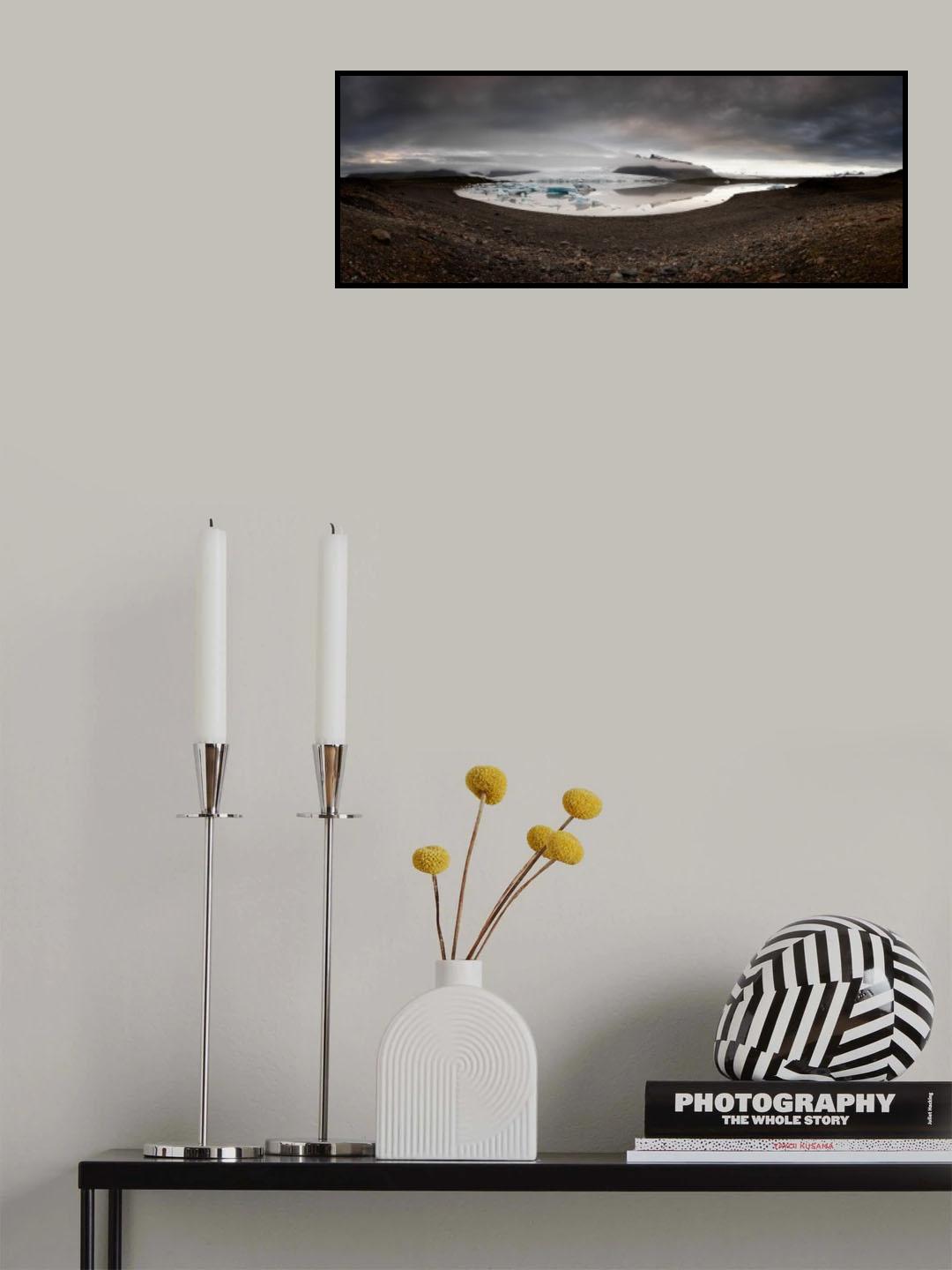 water and stones Poster och Canvastavla