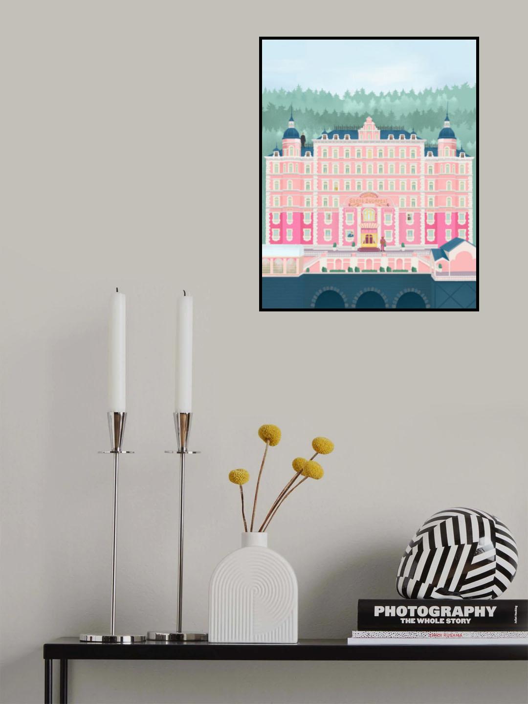 The Grand Budapest Hotel Poster och Canvastavla