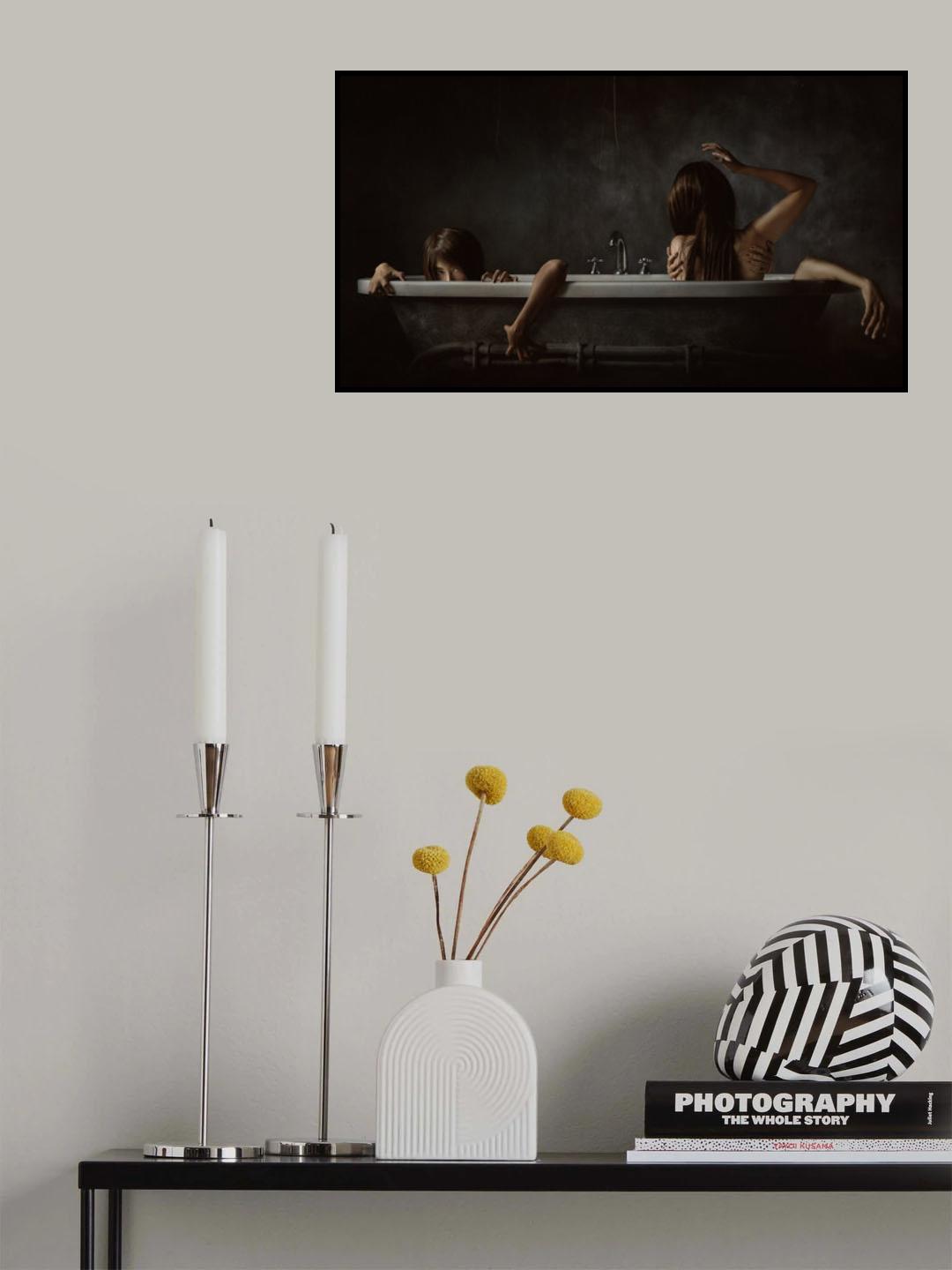 Shower with me Poster och Canvastavla