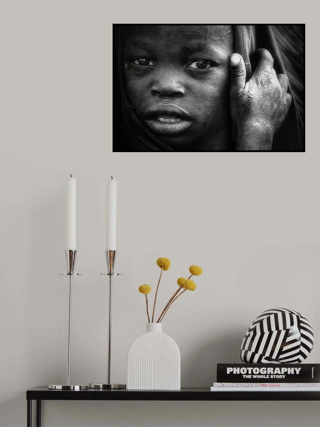 Try to survive babe, please! - Benin Poster och Canvastavla
