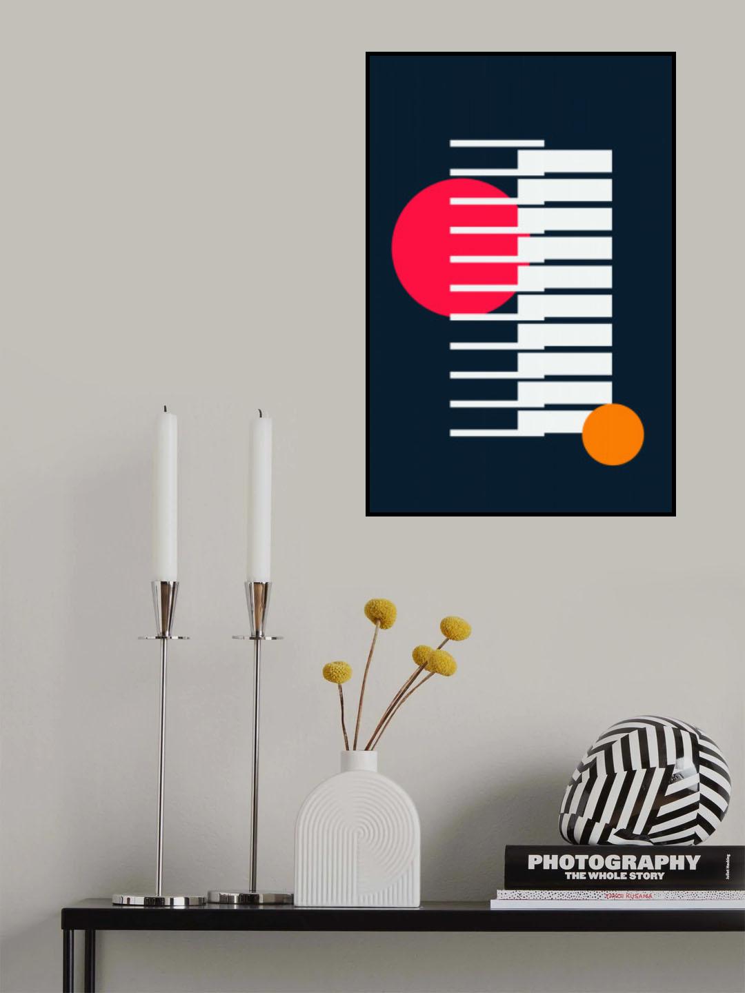 Bright Geometric #1 Poster och Canvastavla