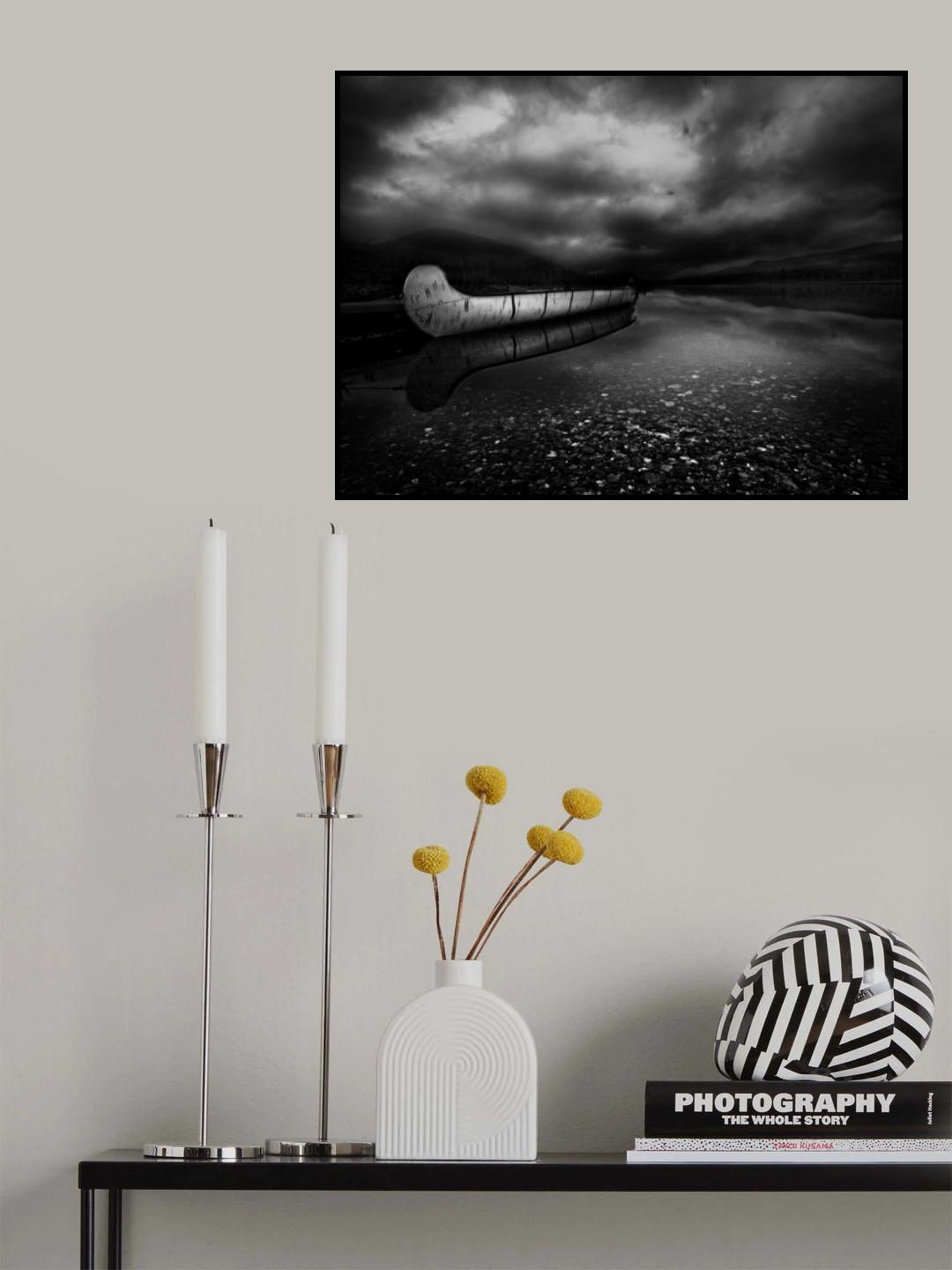 Calm After Drowing Poster och Canvastavla