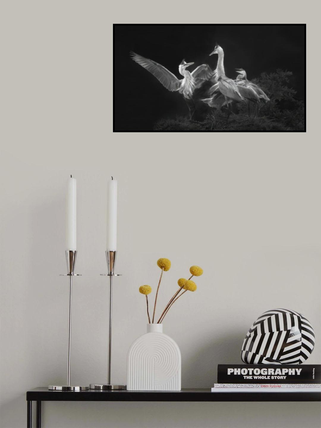 A Dancing Welcome for Mom Poster och Canvastavla
