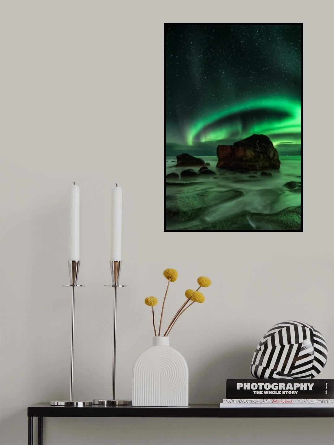 Aurora, Uttakleiv Poster och Canvastavla