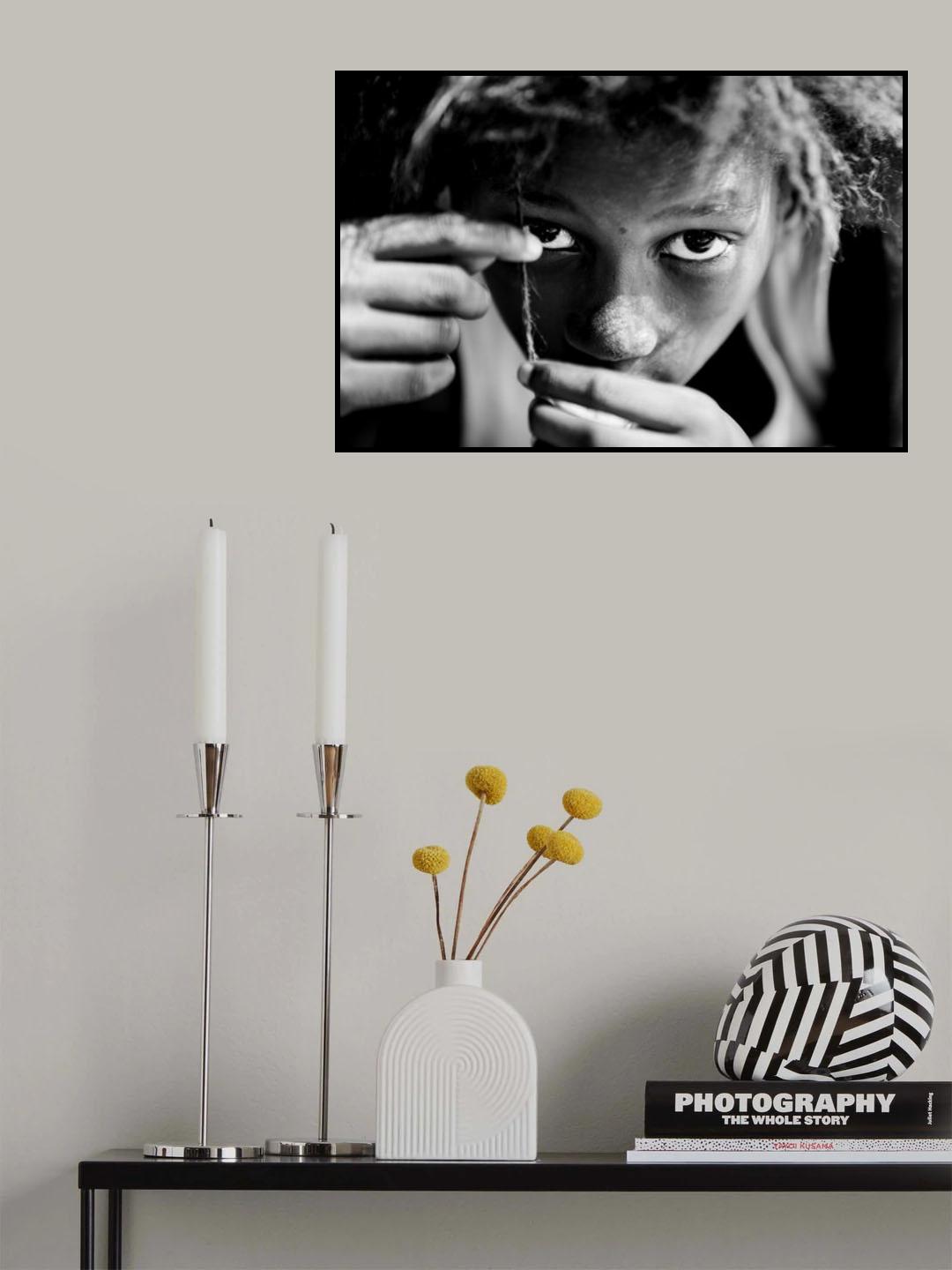 Cabelo Poster och Canvastavla