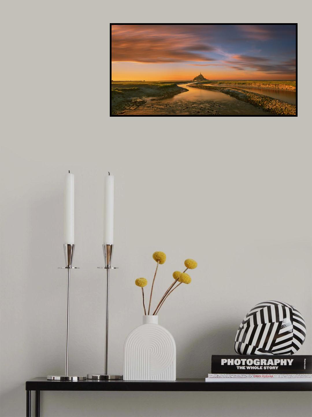 Saint-Michel.... Poster och Canvastavla