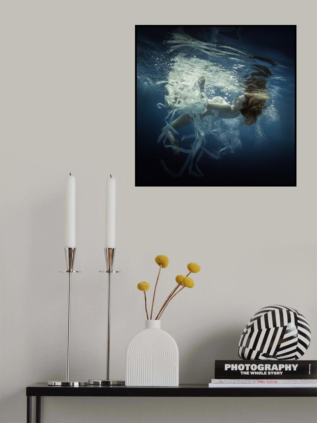 Weightlessness Poetry Poster och Canvastavla