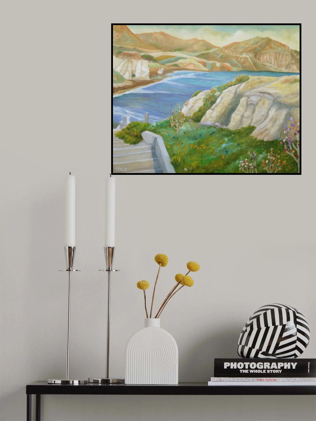 Springing Down the Shore Poster och Canvastavla