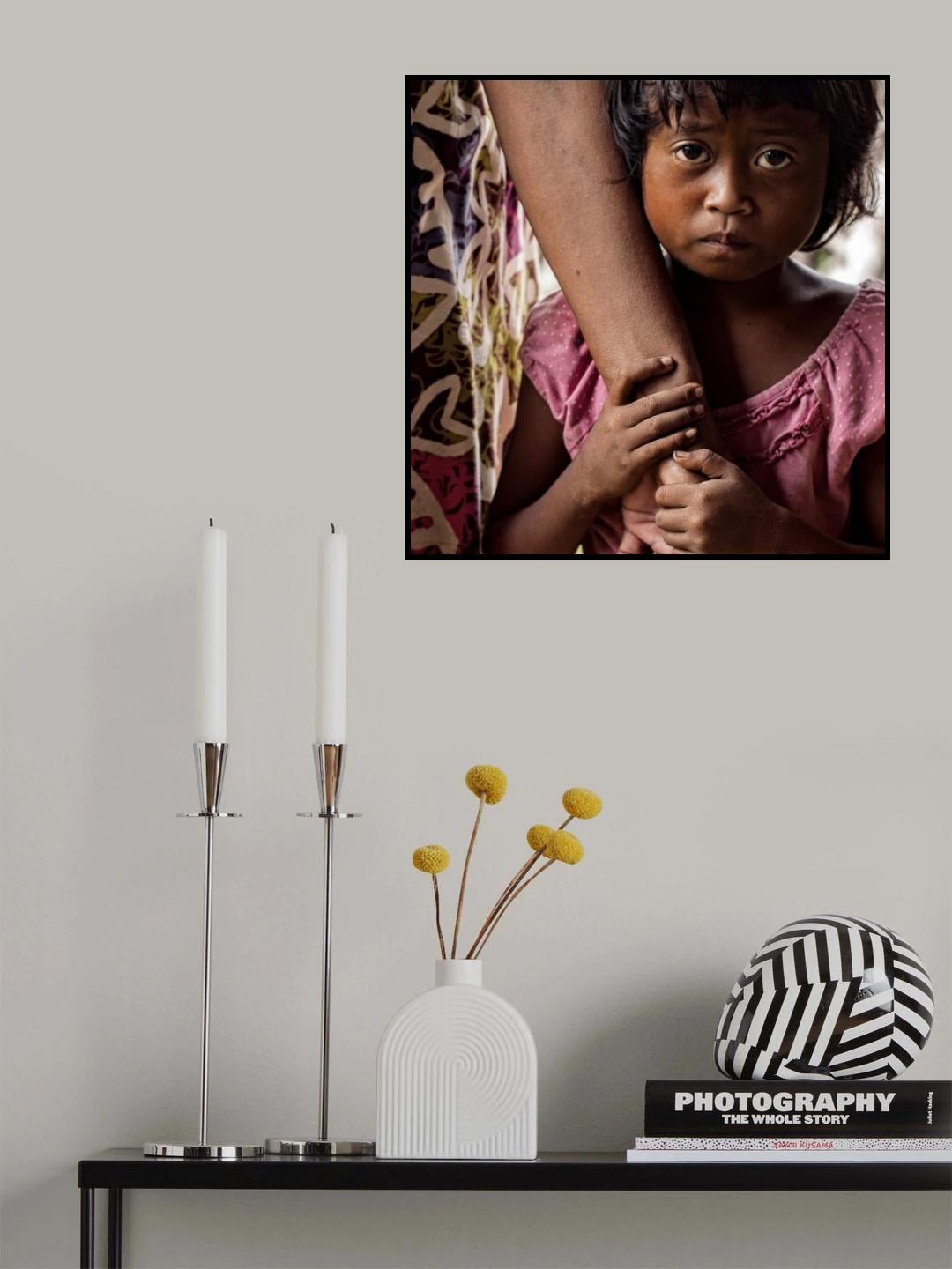 Held your Hand Poster och Canvastavla
