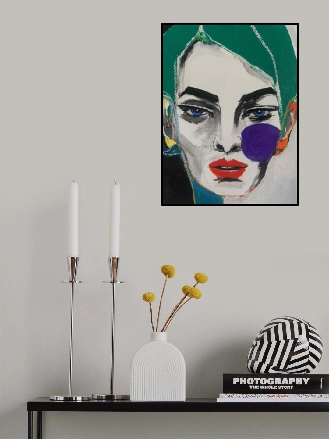 An Sneeringer Emily Blunt Poster och Canvastavla