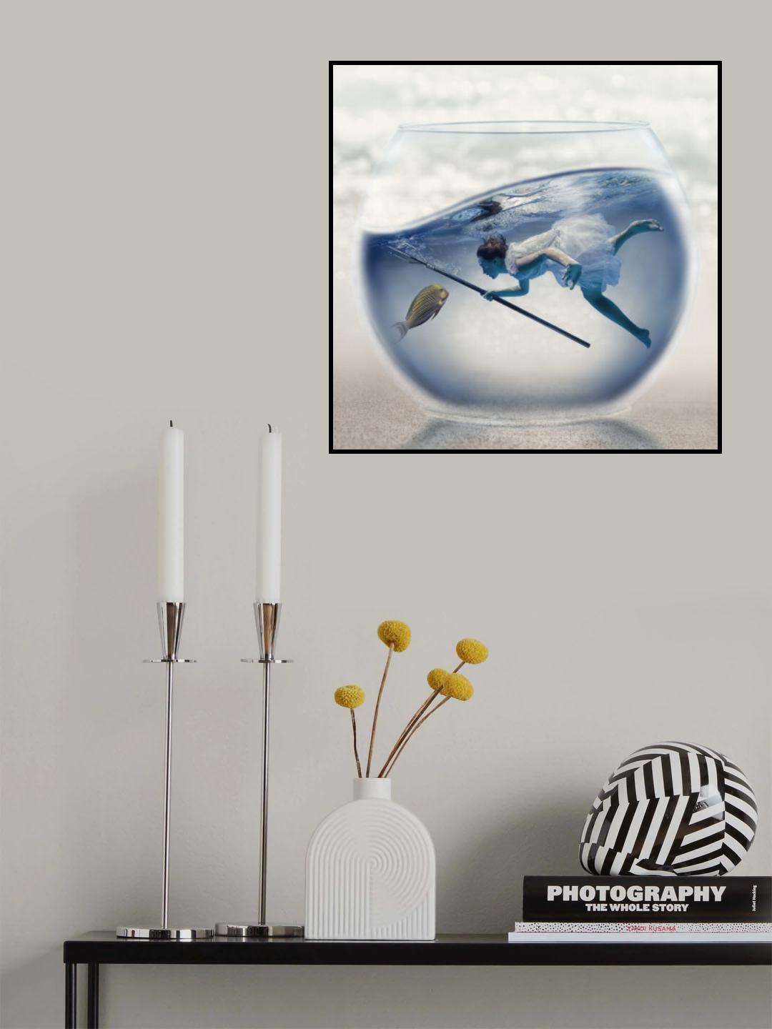 fishing Poster och Canvastavla