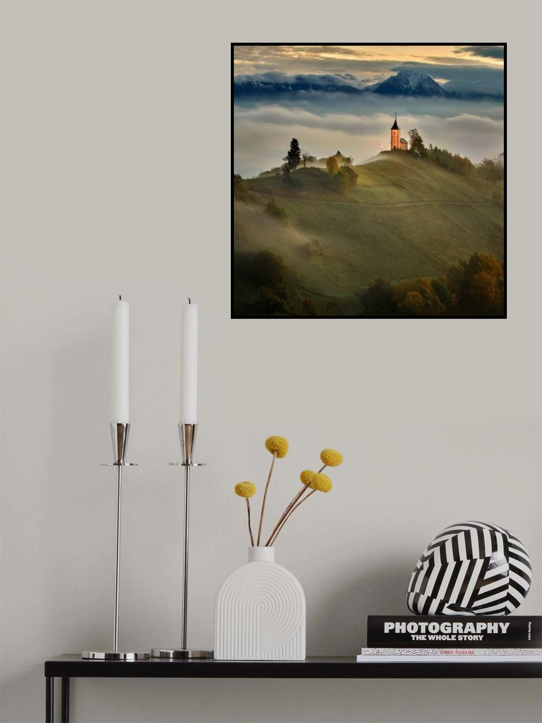 Autumn in the alps Poster och Canvastavla