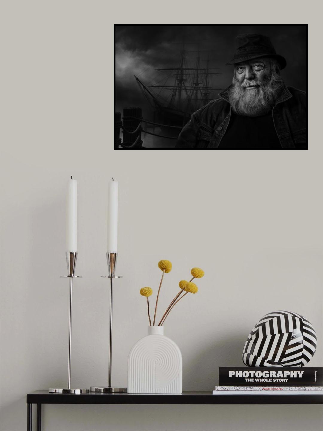 Sitting at the Dock of the Bay Poster och Canvastavla