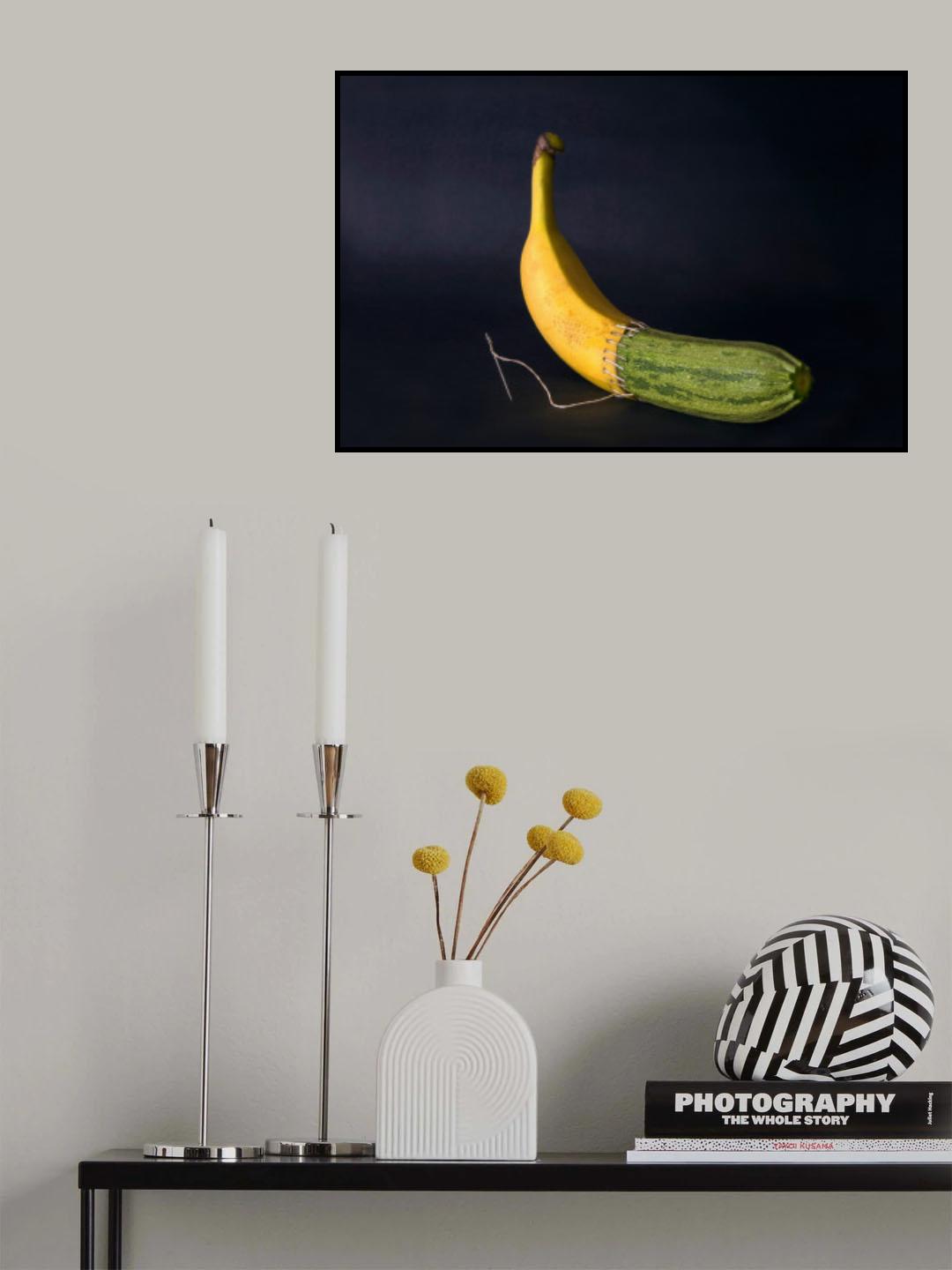 Banana Poster och Canvastavla