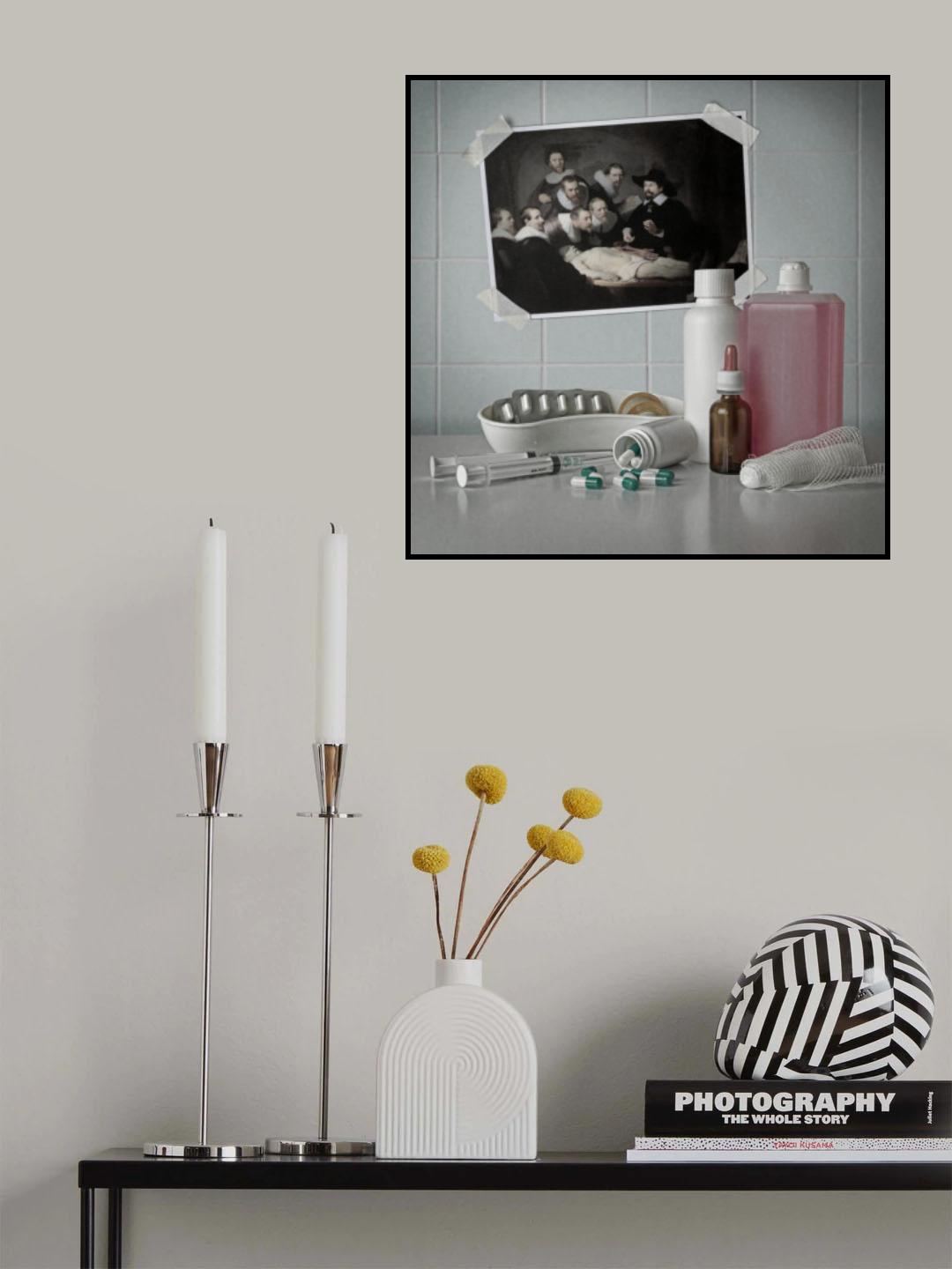 Still life 11 rembrandt Poster och Canvastavla