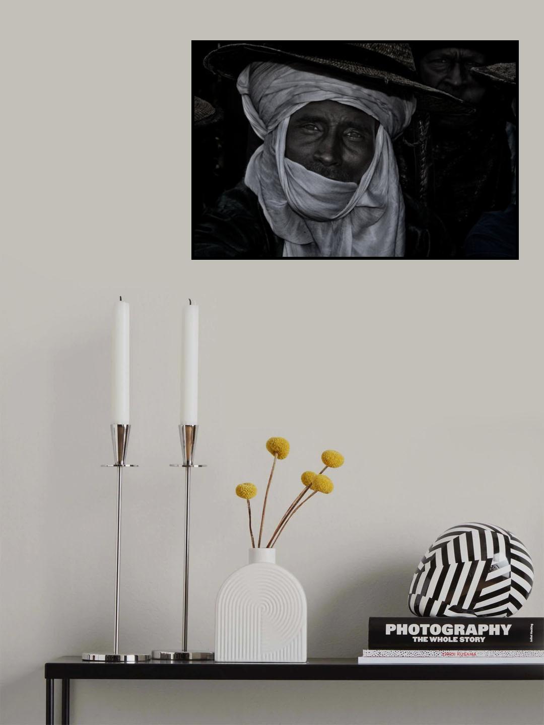 Watching the gerewol festival-Niger Poster och Canvastavla