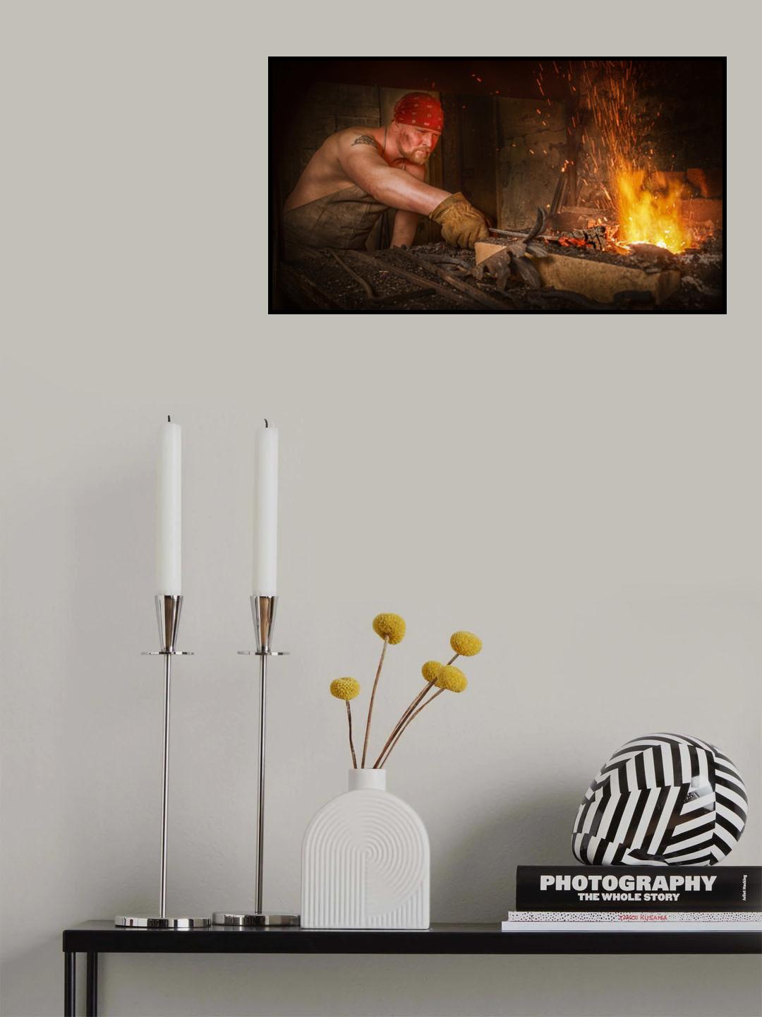 Blacksmith Poster och Canvastavla