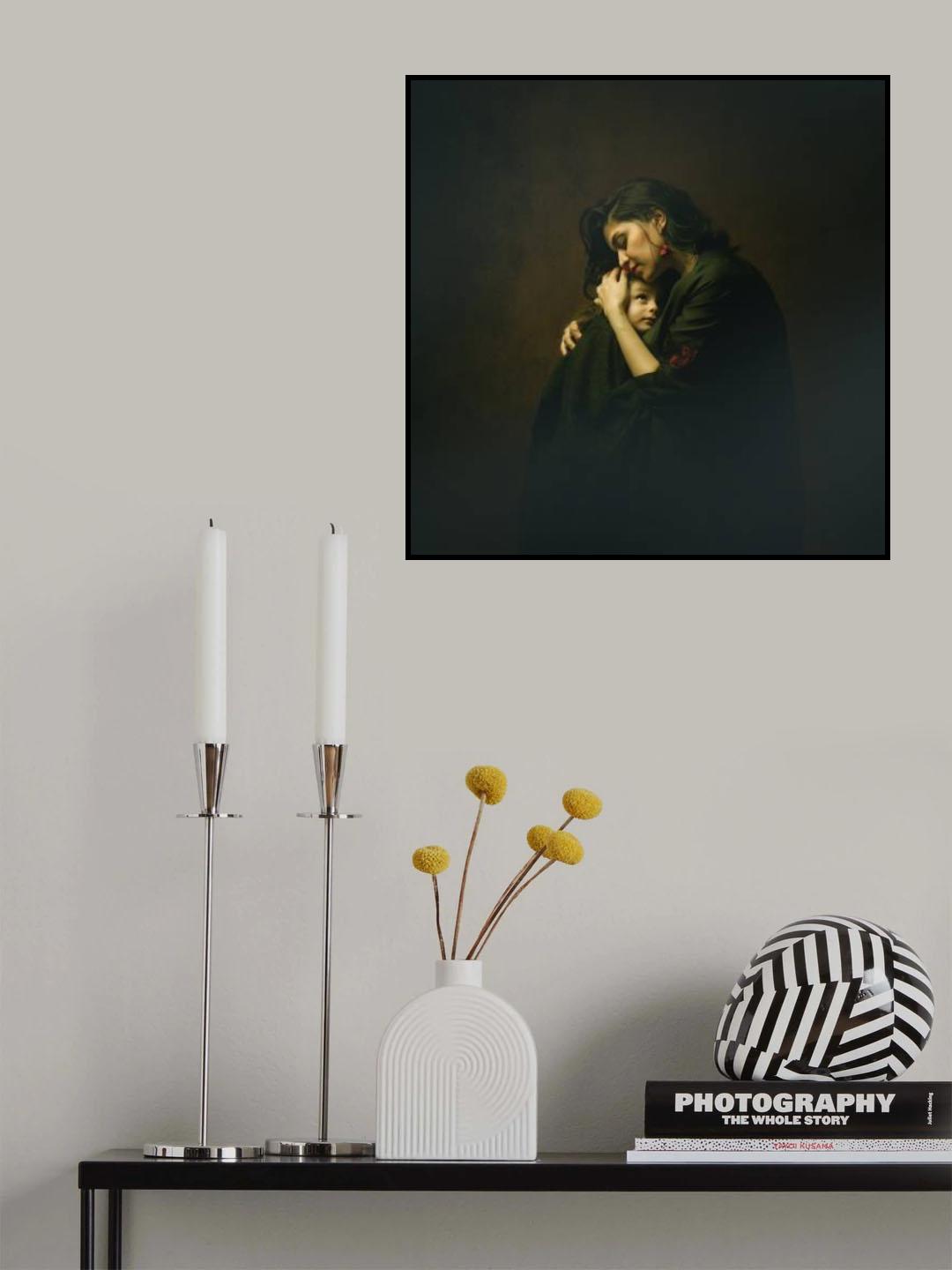 Mom & Daughter Poster och Canvastavla