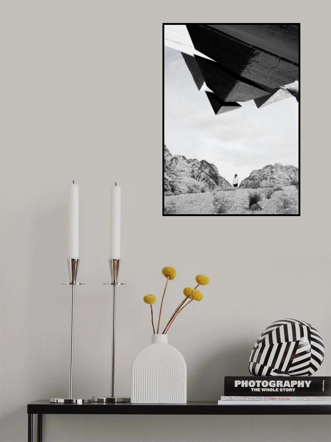 Black Pyramids Poster och Canvastavla