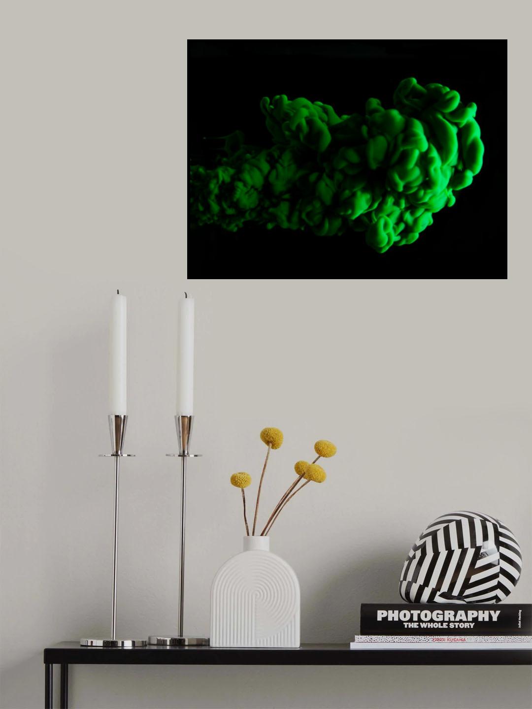 ink in water Poster och Canvastavla