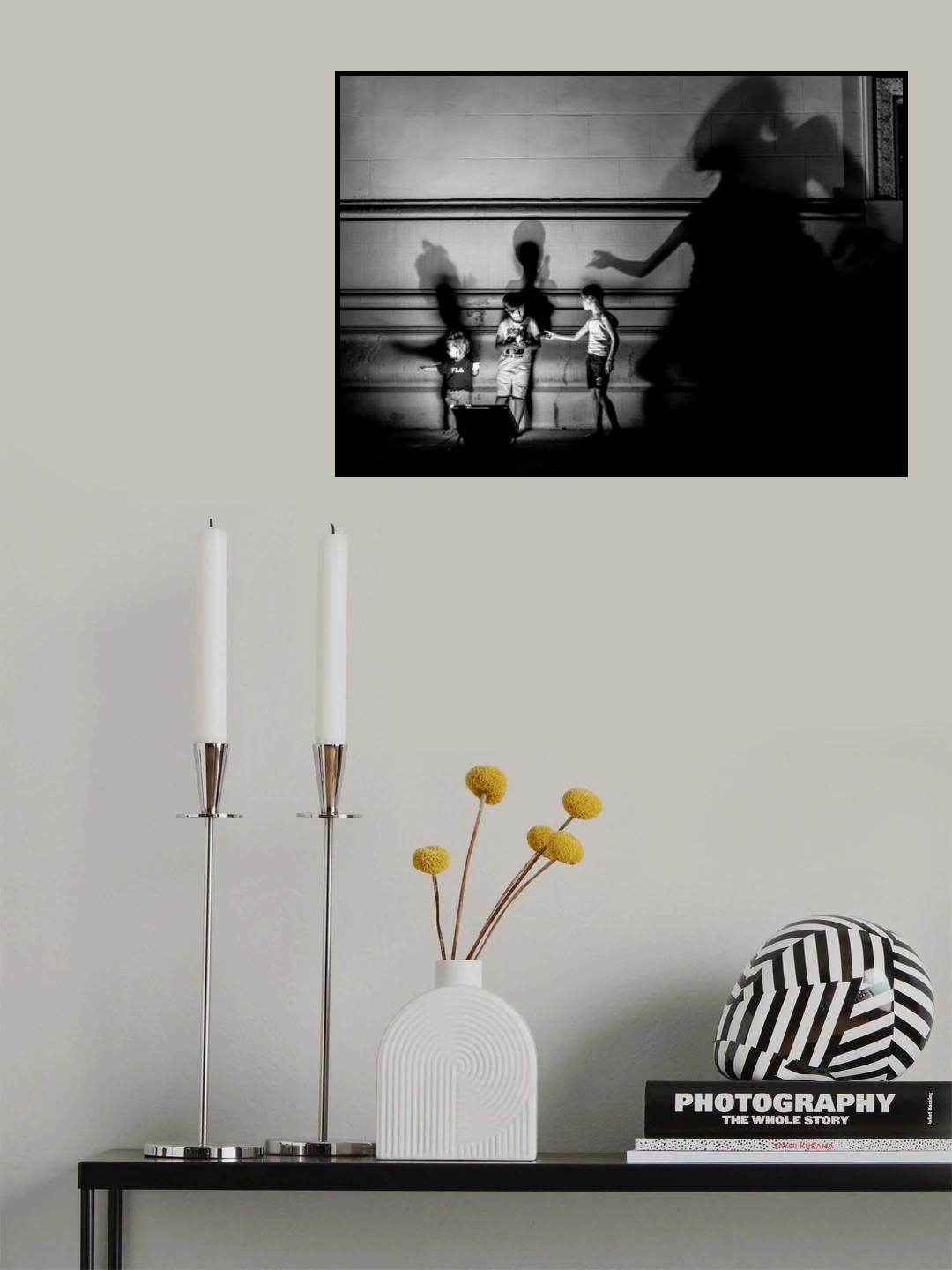 the shadow Poster och Canvastavla