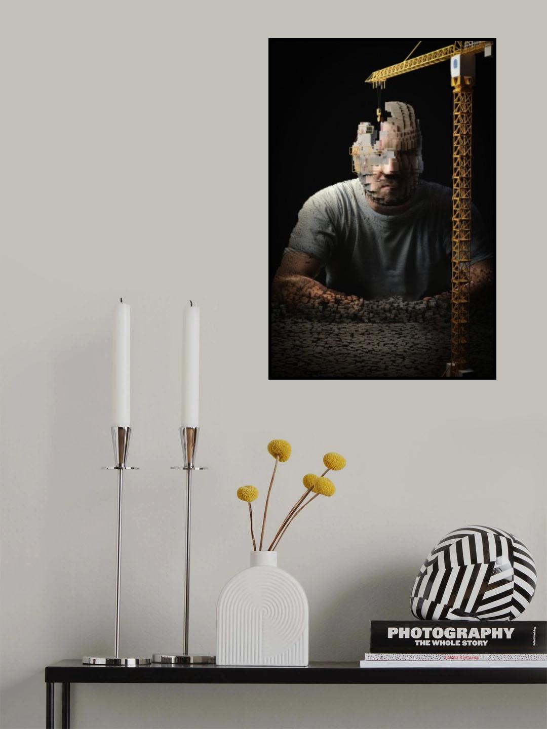 Under construction Poster och Canvastavla