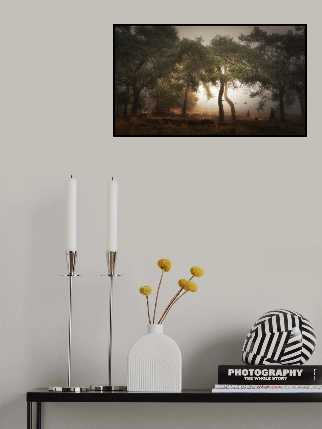 Foggy memory of the past Poster och Canvastavla